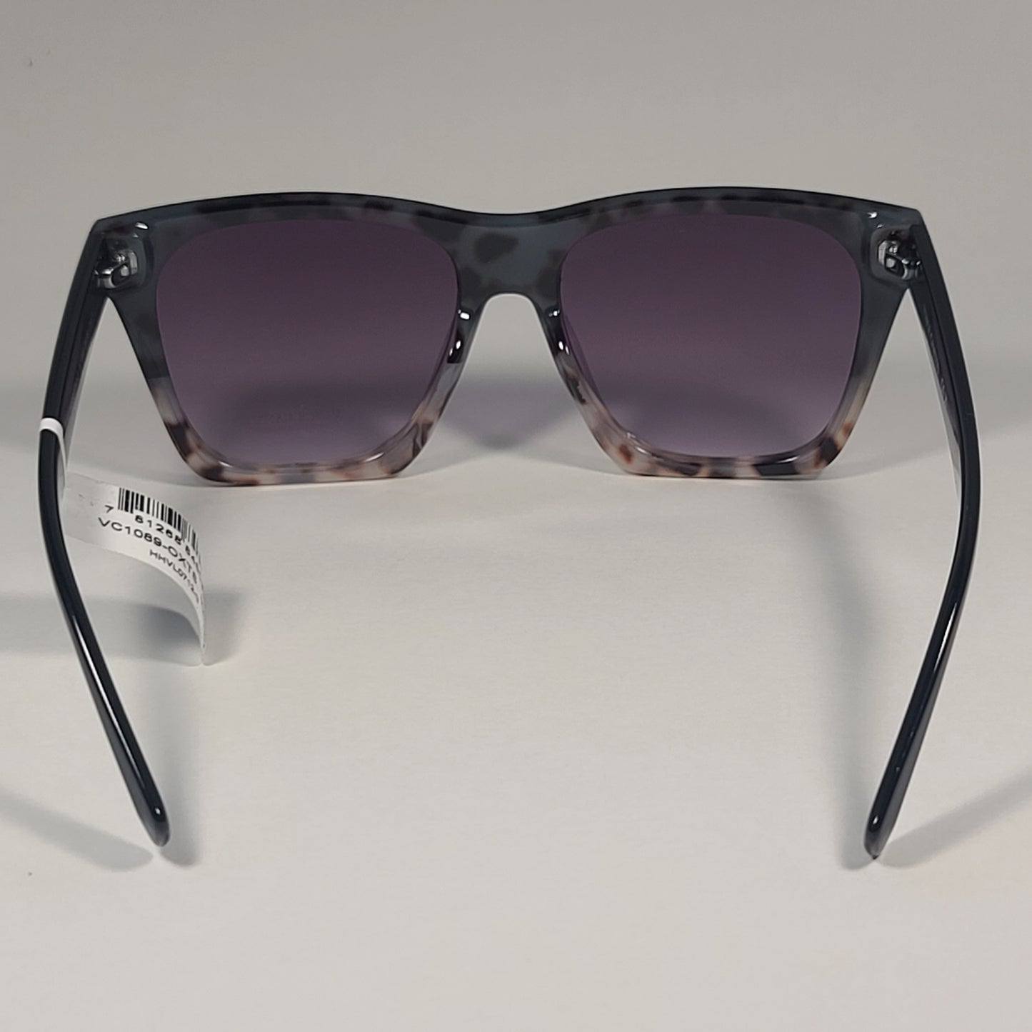 Vince Camuto Shield Sunglasses Black / Tortoise Frame Smoke Gradient VC1089 OXTS - Sunglasses