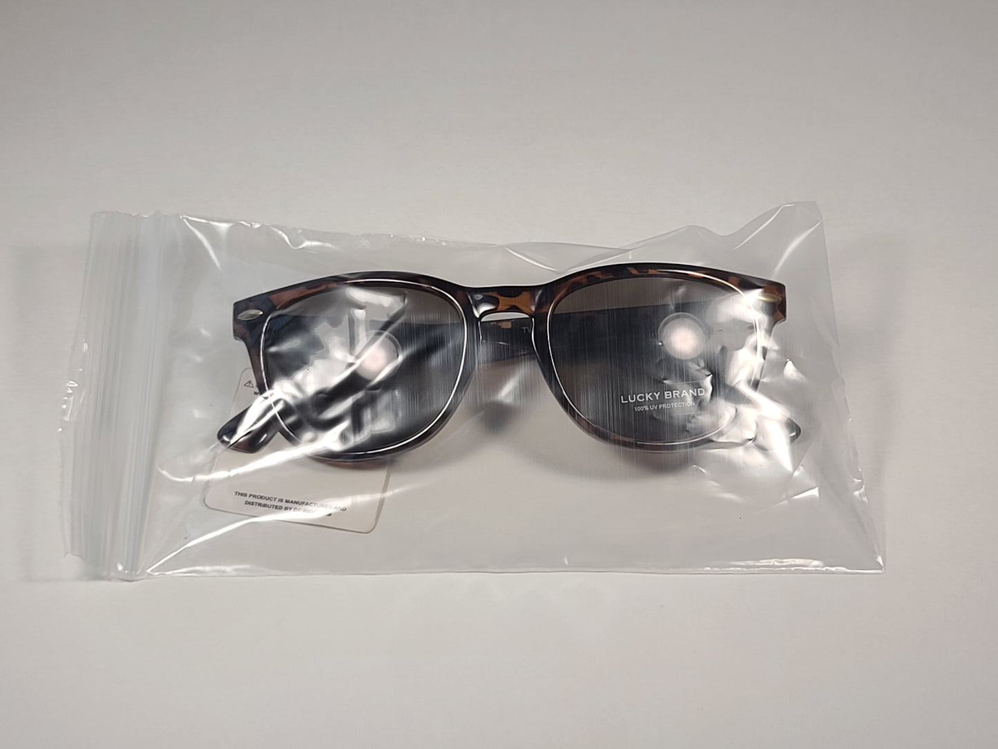 Lucky Brand Twilight Square Sunglasses Frame Brown Tortoise Frame Brown Lens - Sunglasses