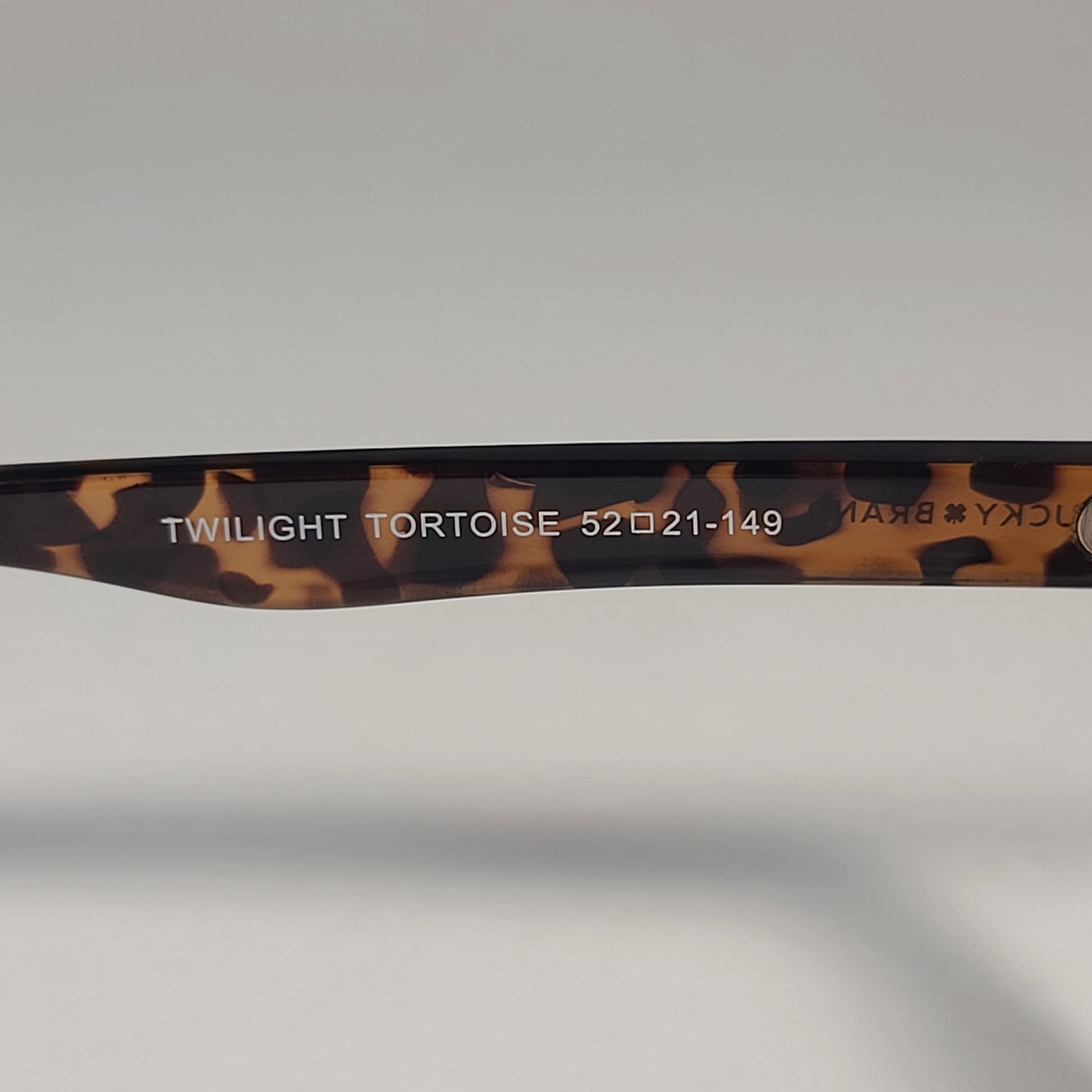 Lucky Brand Twilight Square Sunglasses Frame Brown Tortoise Frame Brown Lens - Sunglasses