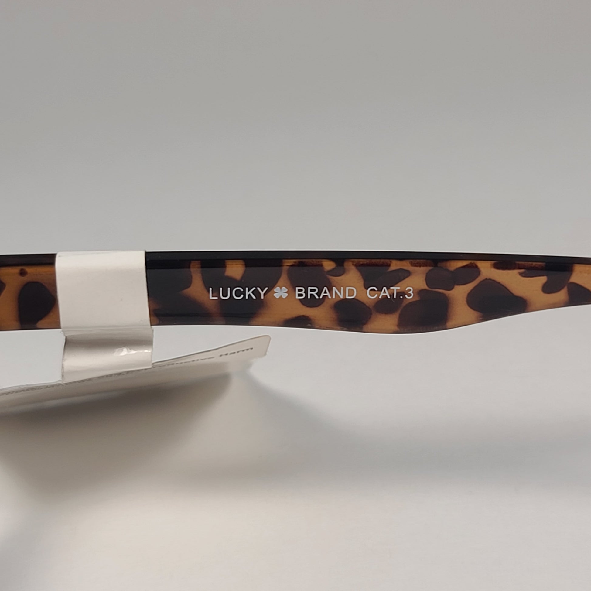 Lucky Brand Twilight Square Sunglasses Frame Brown Tortoise Frame Brown Lens - Sunglasses