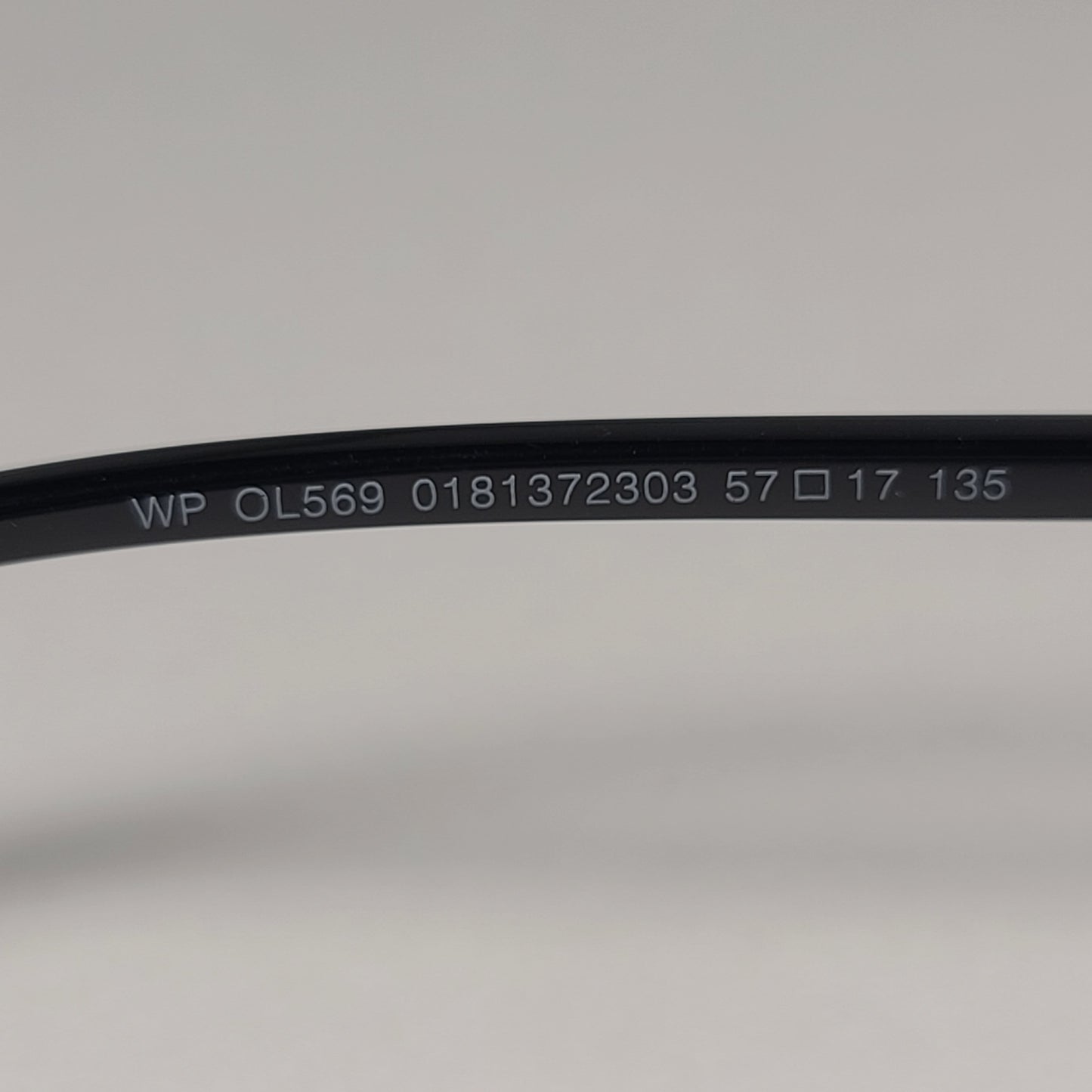 Tommy Hilfiger WP OL569 Oversize Butterfly Sunglasses Shiny Black Smoke Gradient Lens - Sunglasses