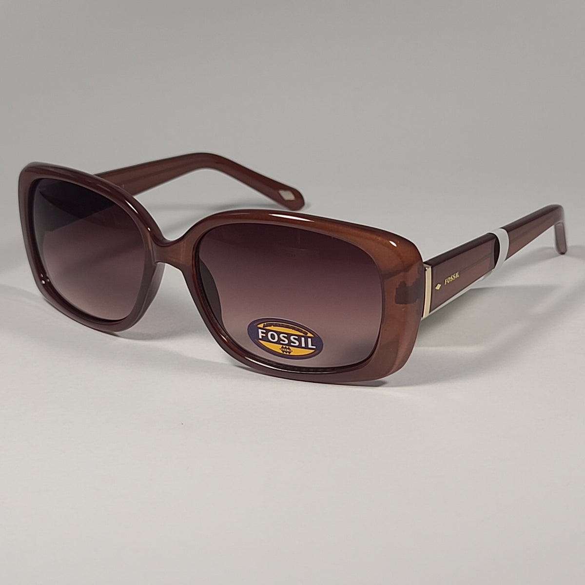 Fossil Carmen PS3662 Women\'s Sunglasses Brown Gradient Buy Brown best Aviator sunglasses for women | Carmen Sol  main image 4