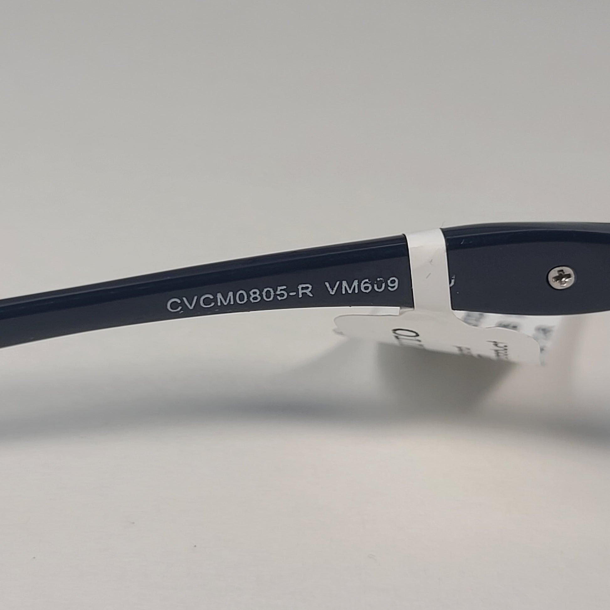 Vince Camuto VM609 BLU Rimless Wrap Sunglasses Blue / Smoke Gradient - Sunglasses