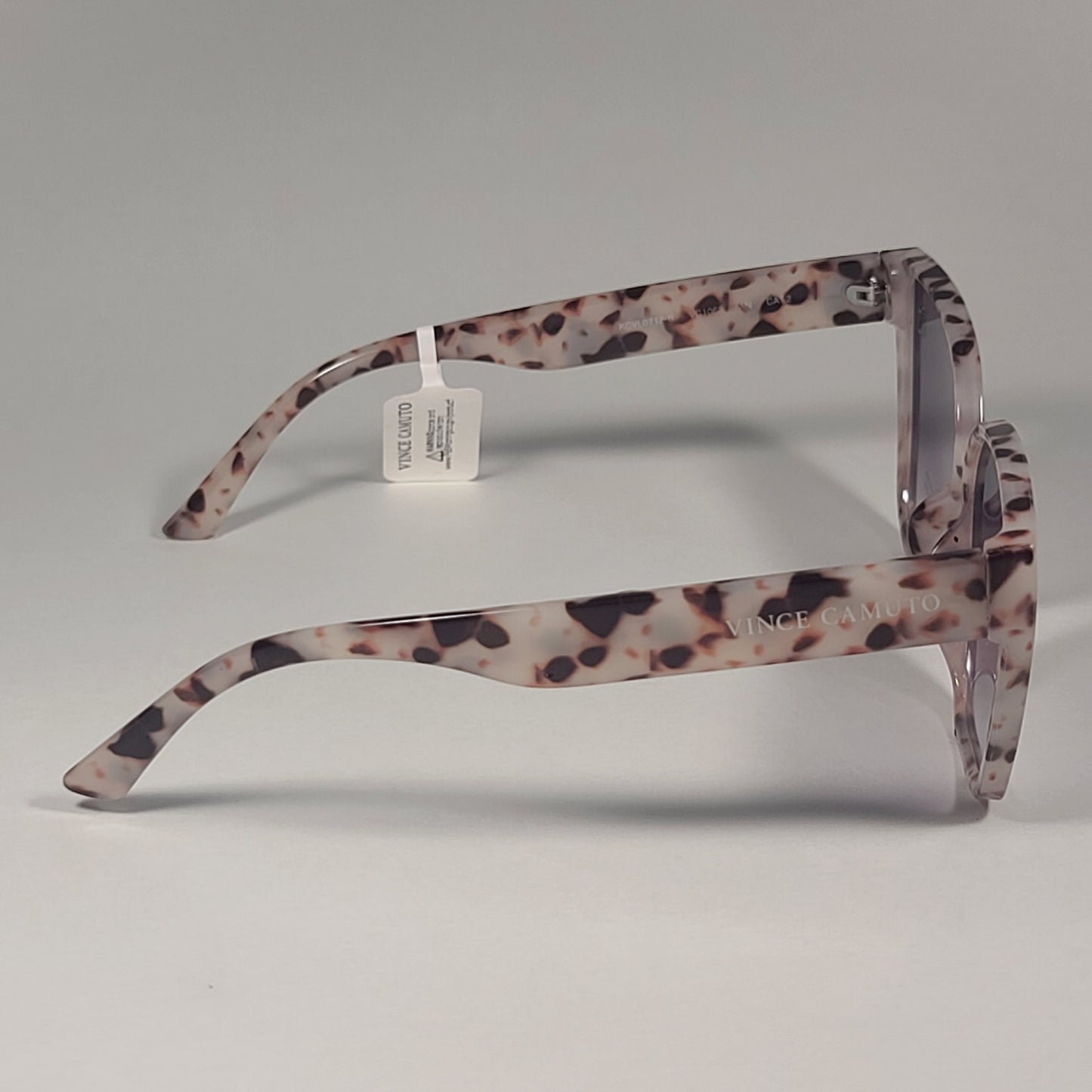 Vince Camuto VC1068 AN Cat Eye Sunglasses White Tortoise Frame Smoke Gradient - Sunglasses