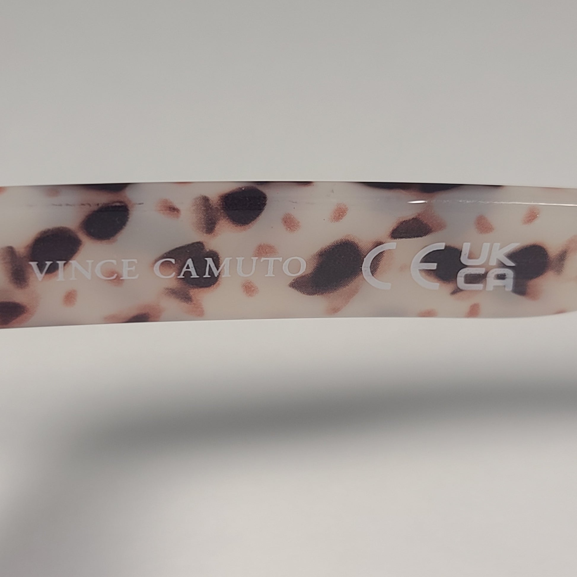 Vince Camuto VC1068 AN Cat Eye Sunglasses White Tortoise Frame Smoke Gradient - Sunglasses
