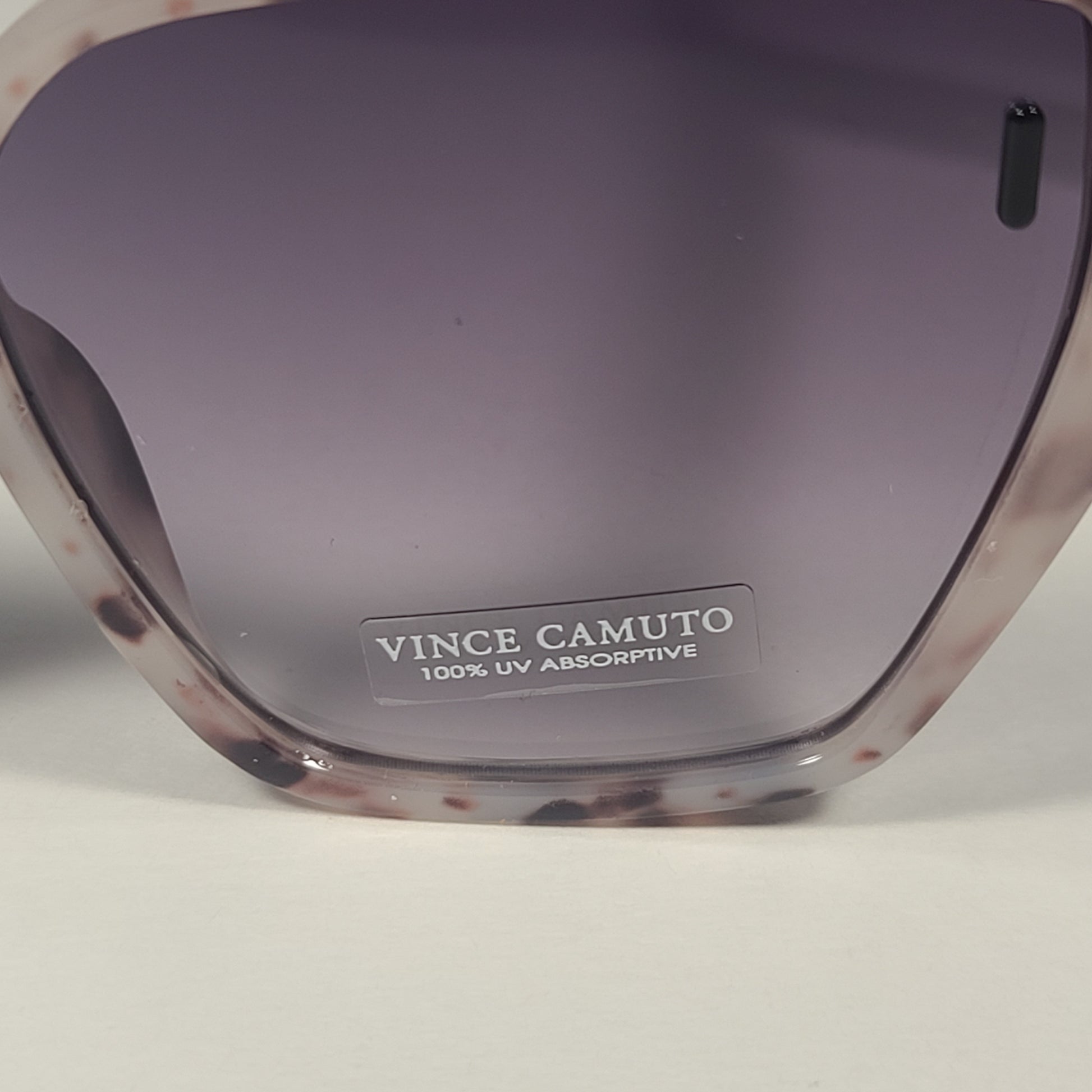 Vince Camuto VC1068 AN Cat Eye Sunglasses White Tortoise Frame Smoke Gradient - Sunglasses