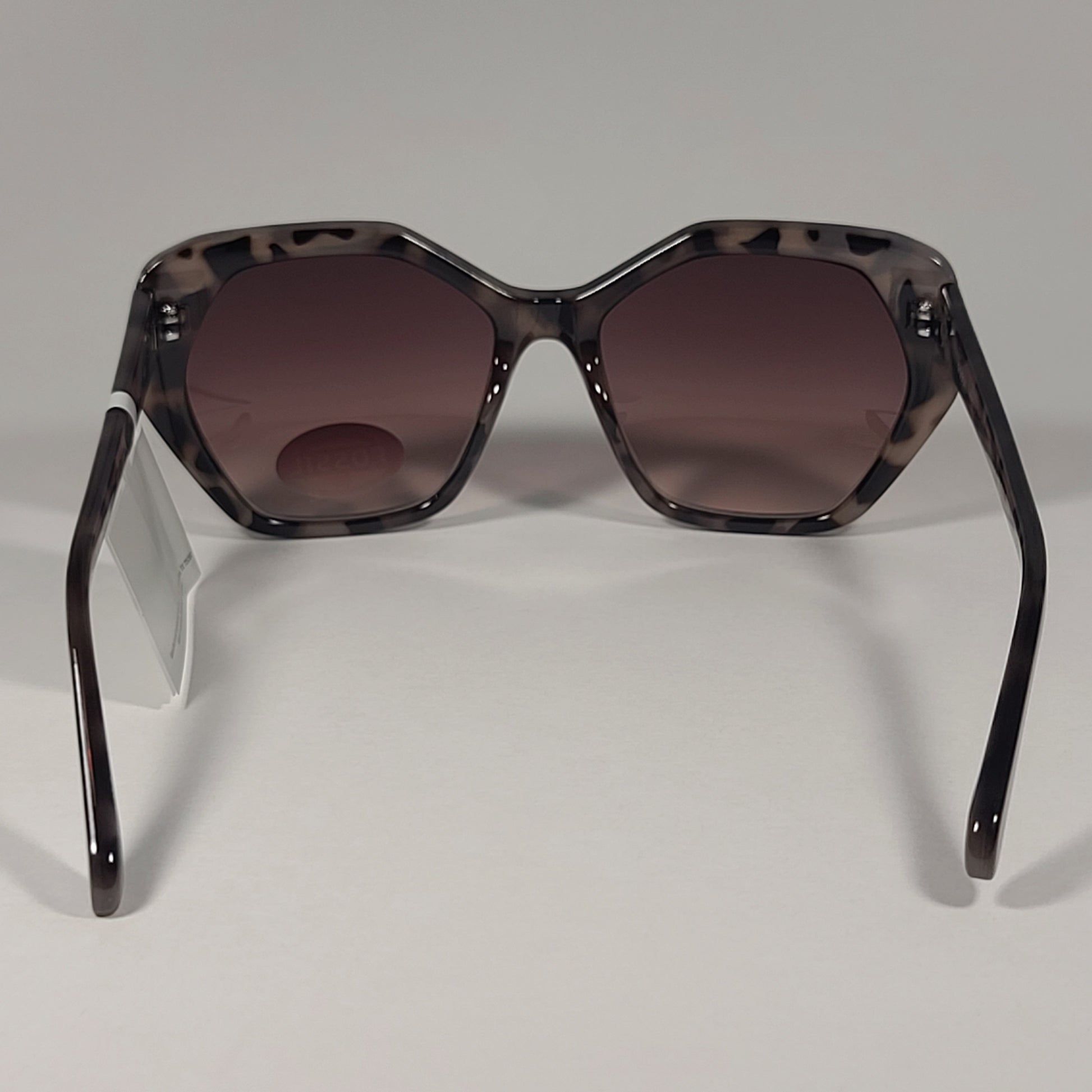 Fossil FW191 Geometric Sunglasses Light Tortoise Frame / Brown Gradient Lens - Sunglasses