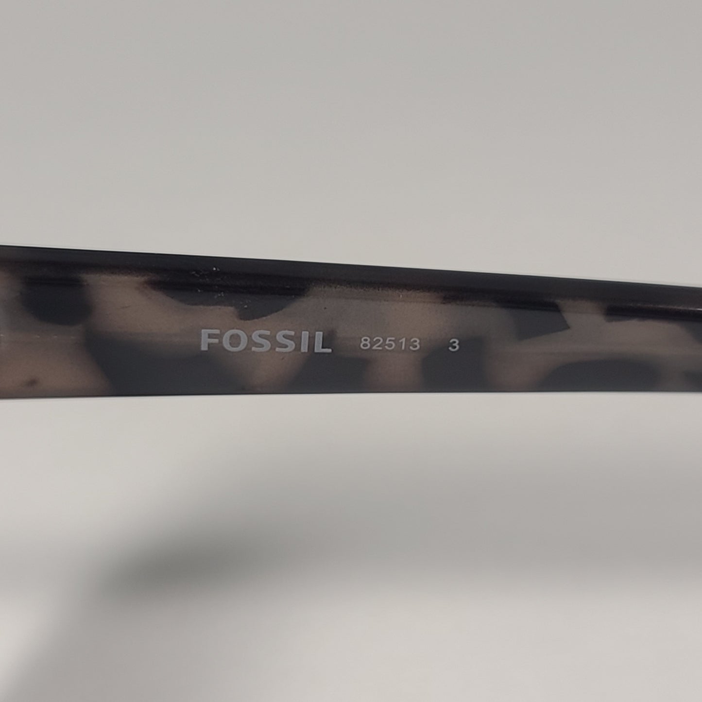 Fossil FW191 Geometric Sunglasses Light Tortoise Frame / Brown Gradient Lens - Sunglasses