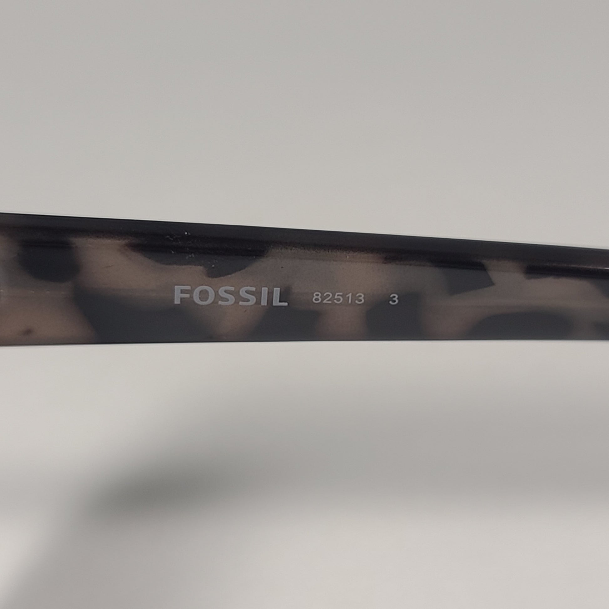Fossil FW191 Geometric Sunglasses Light Tortoise Frame / Brown Gradient Lens - Sunglasses