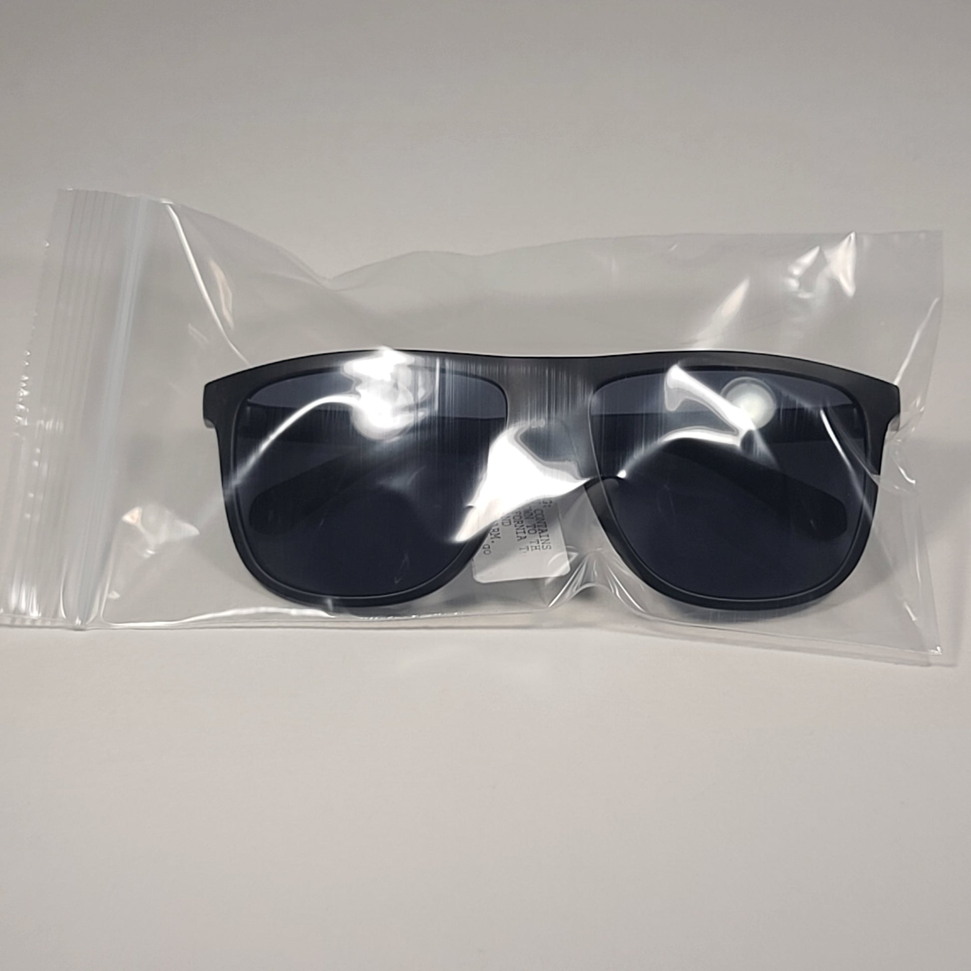 Guess Square Sunglasses Matte Black Frame Gray Tinted Lens GF0270 02A - Sunglasses