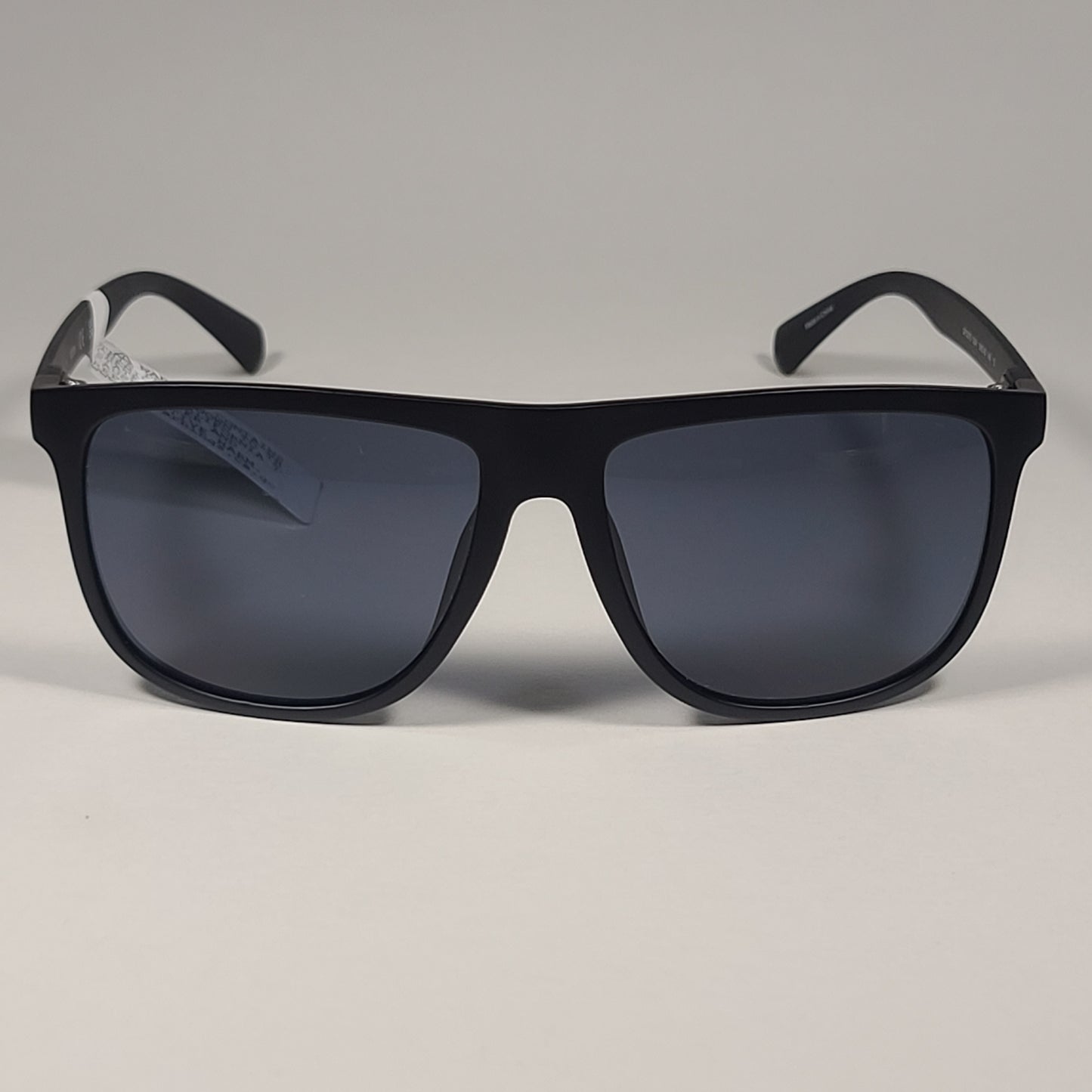 Guess Square Sunglasses Matte Black Frame Gray Tinted Lens GF0270 02A - Sunglasses