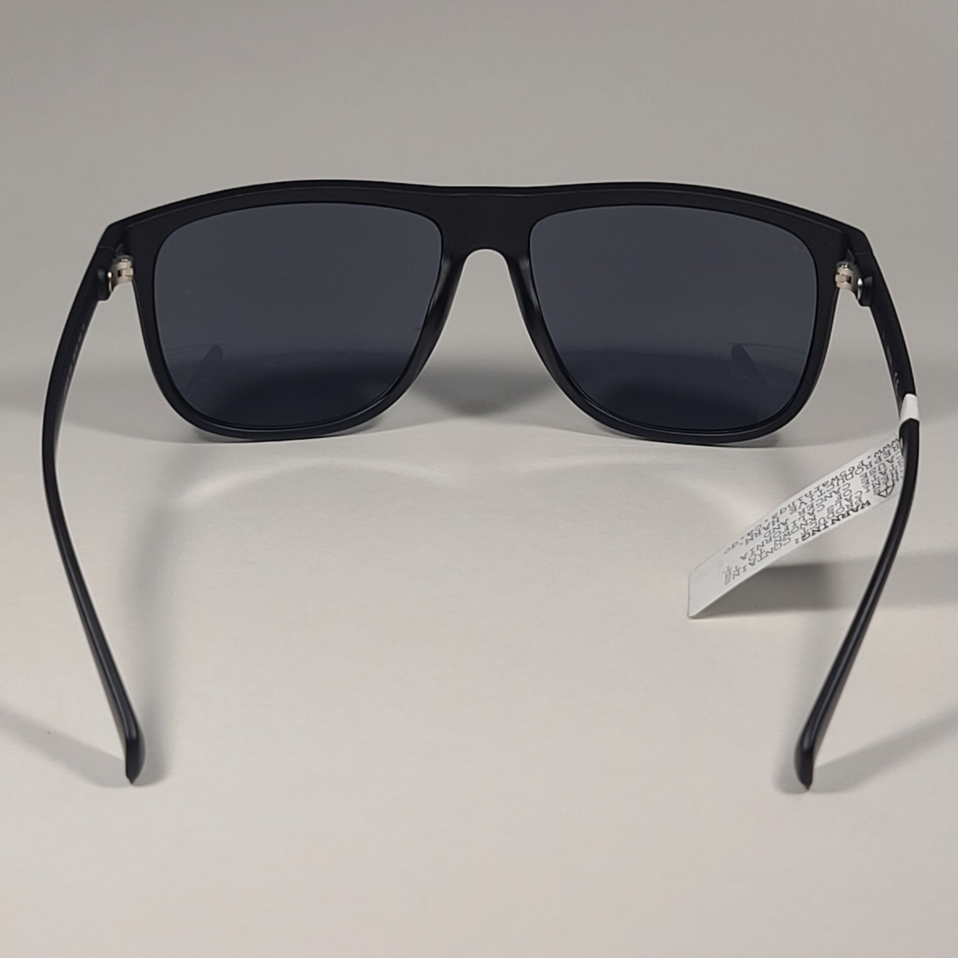 Guess Square Sunglasses Matte Black Frame Gray Tinted Lens GF0270 02A - Sunglasses