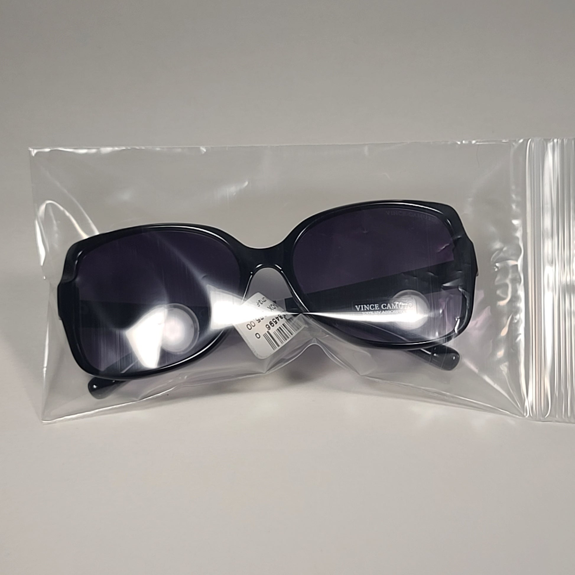 Vince Camuto VC1086 OX Butterfly Sunglasses Black Frame Smoke Gradient Lens - Sunglasses