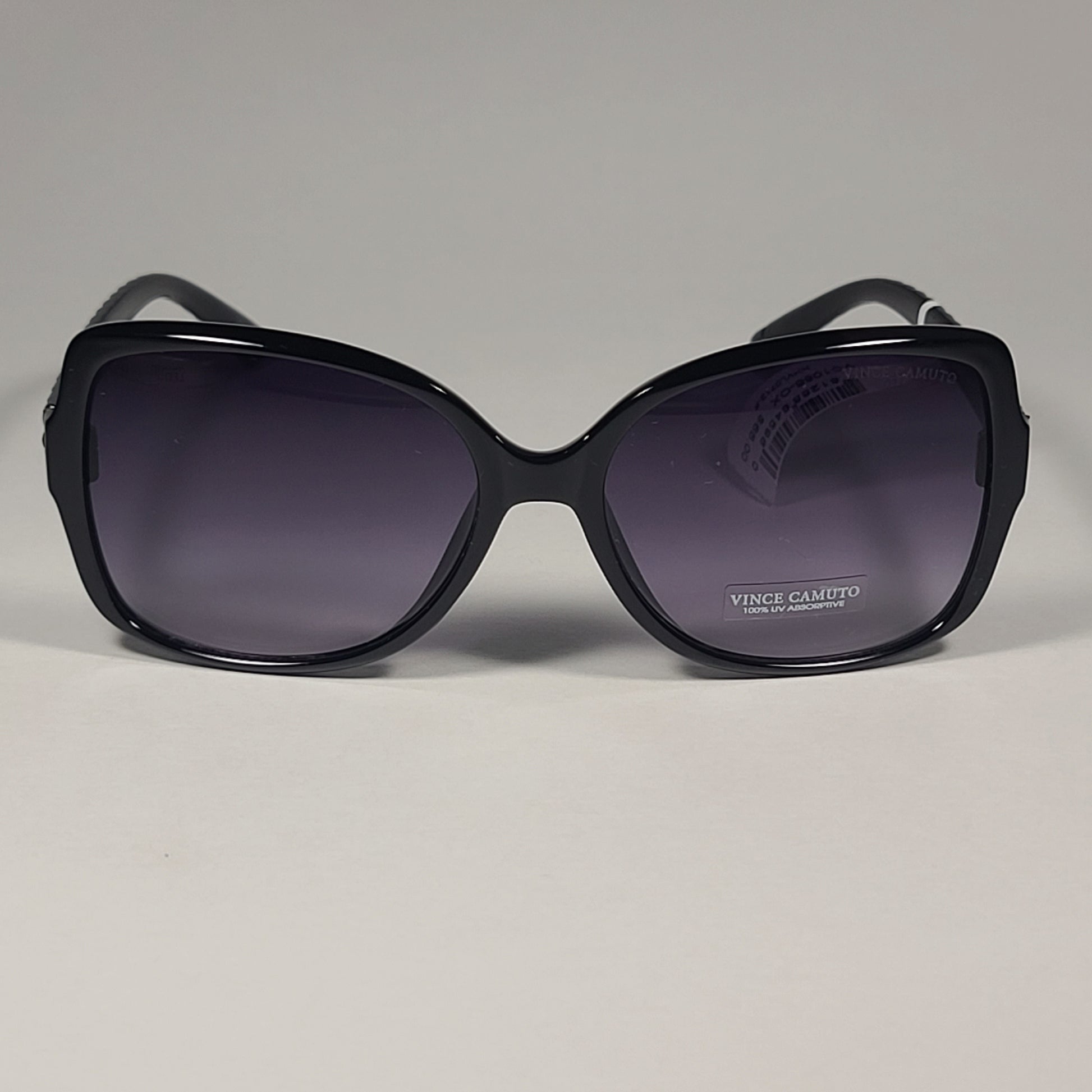 Vince Camuto VC1086 OX Butterfly Sunglasses Black Frame Smoke Gradient Lens - Sunglasses