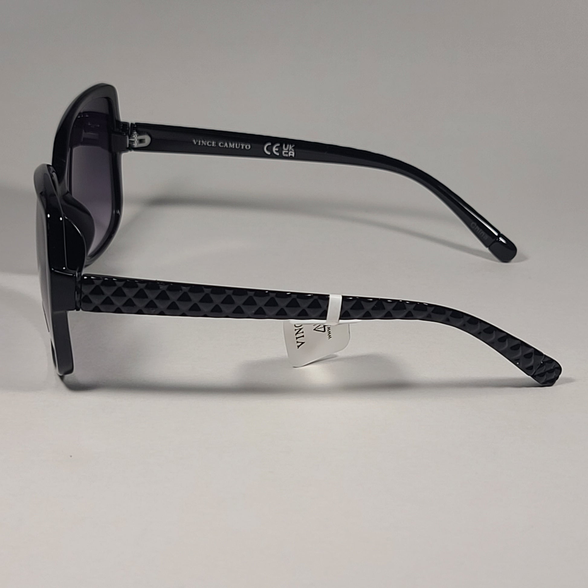 Vince Camuto VC1086 OX Butterfly Sunglasses Black Frame Smoke Gradient Lens - Sunglasses