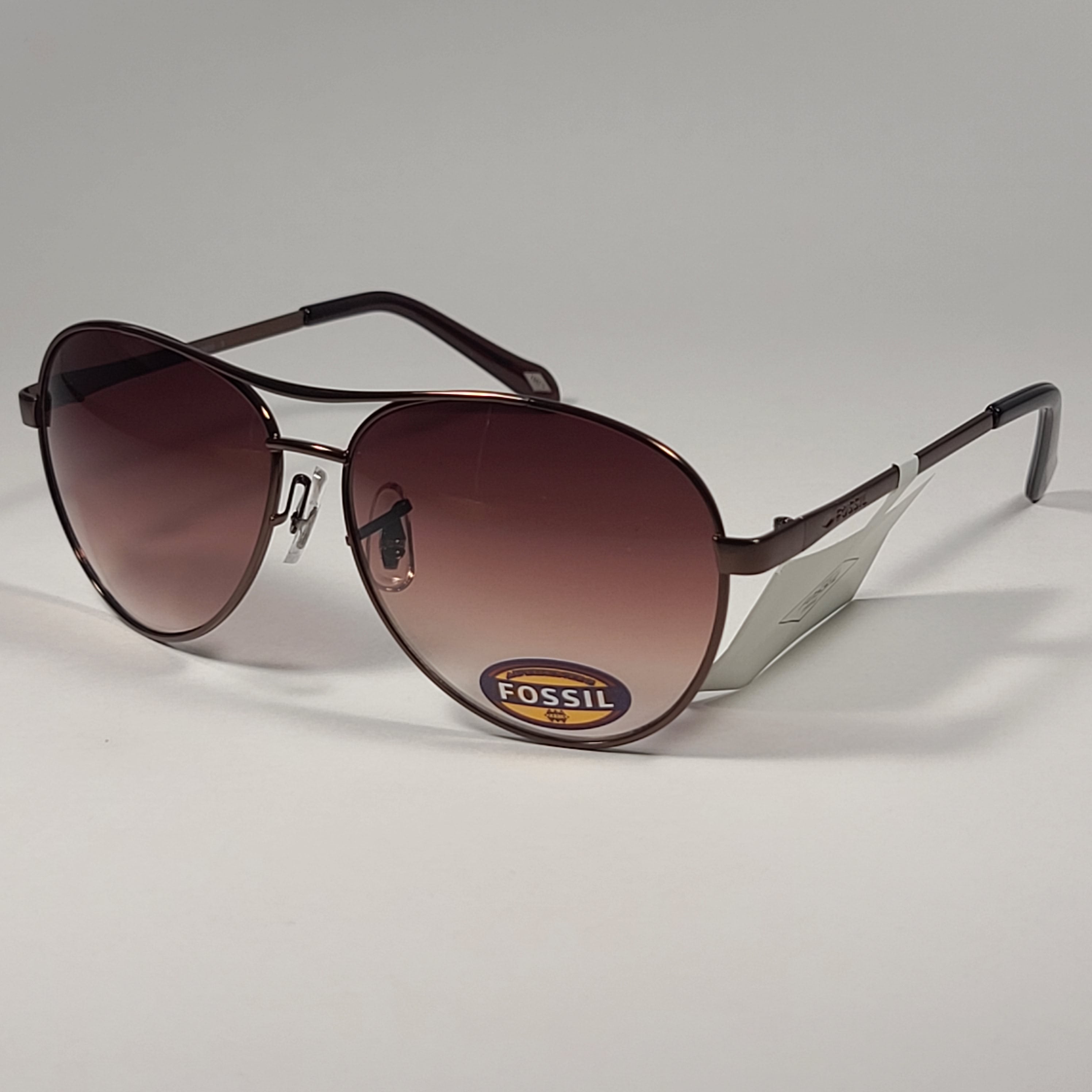 Fossil brown sunglasses hotsell