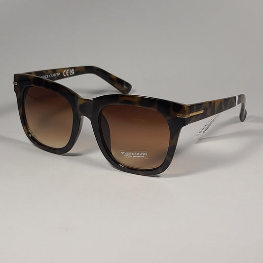 Vince Camuto Women’s VC1054 TS Square Sunglasses Tortoise Frame Brown Gradient - Sunglasses