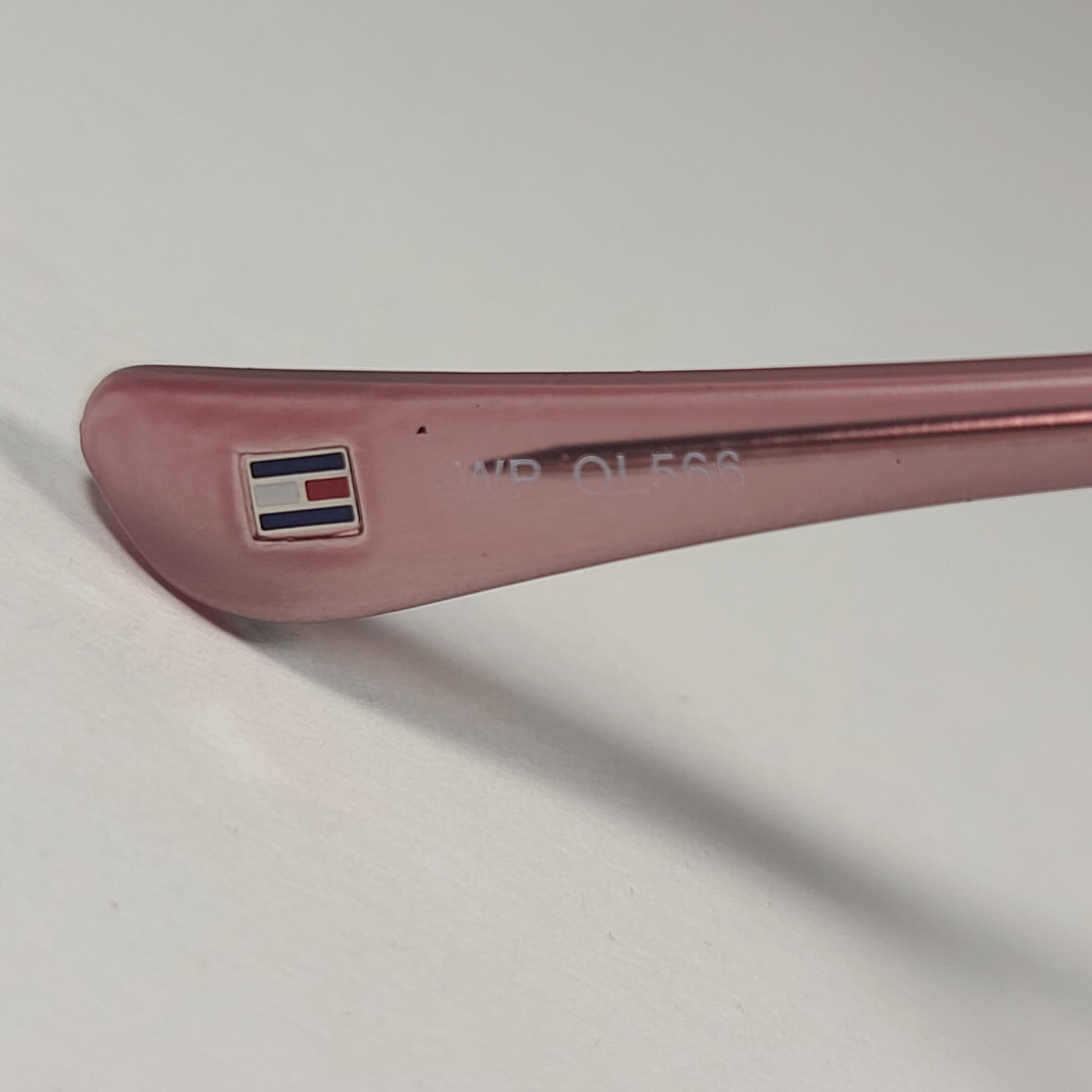 Tommy Hilfiger ’Ariana’ WP OL566 Round Cat Eye Sunglasses Pink Frame Brown Lens - Sunglasses