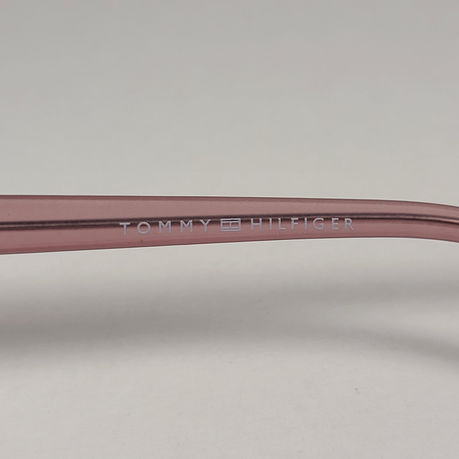 Tommy Hilfiger ’Ariana’ WP OL566 Round Cat Eye Sunglasses Pink Frame Brown Lens - Sunglasses