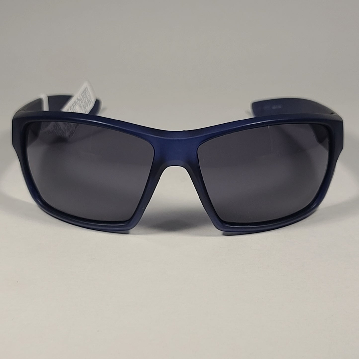 Timberland Sport Wrap Sunglasses Matte Blue Crystal With Gray Lens TB7266 92A - Sunglasses