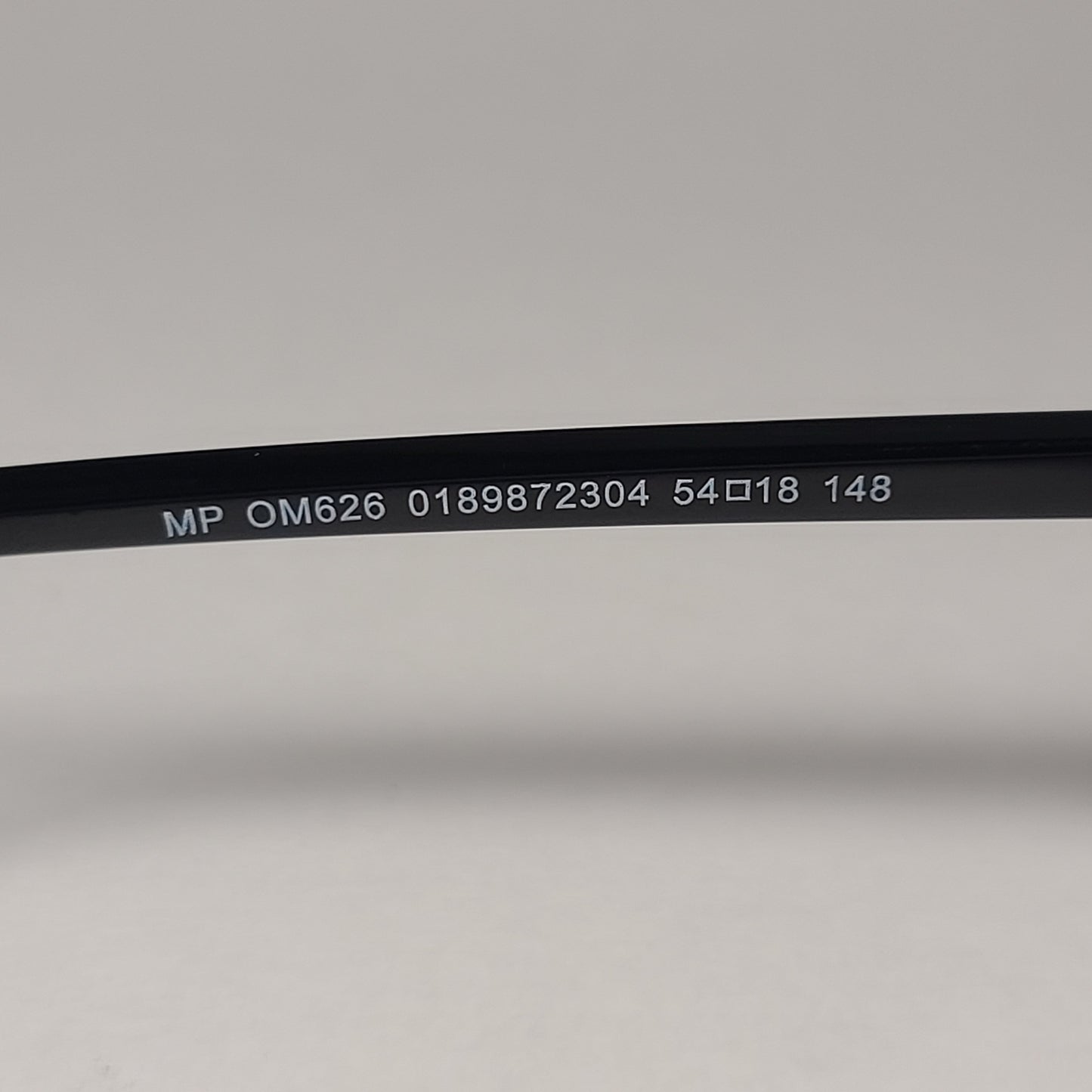 Tommy Hilfiger Moro MP OM626 Keyhole Sunglasses Black Frame Gray Lens - Sunglasses