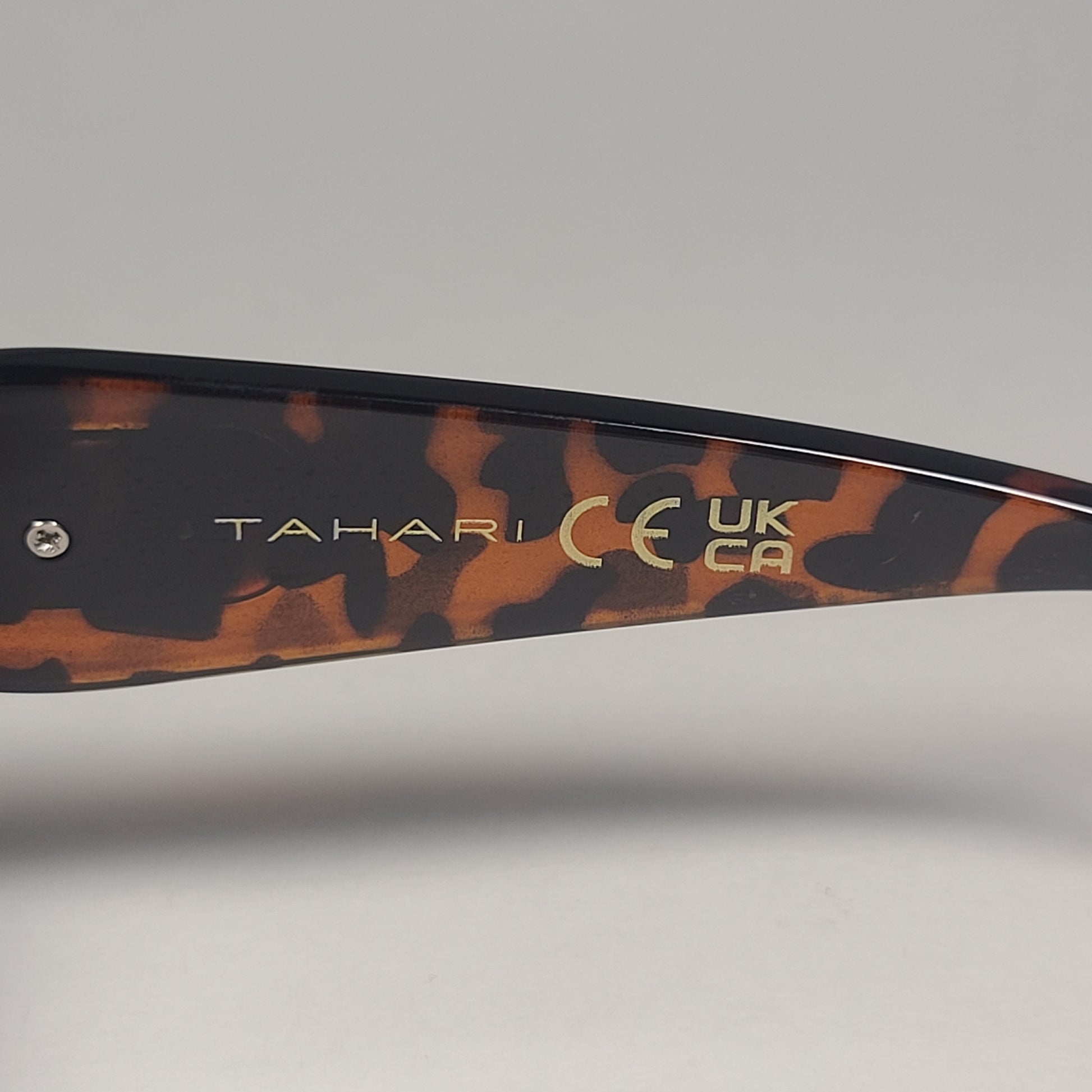 Tahari TH916 TS Oversize Butterfly Sunglasses Brown Tortoise Frame Gradient - Sunglasses