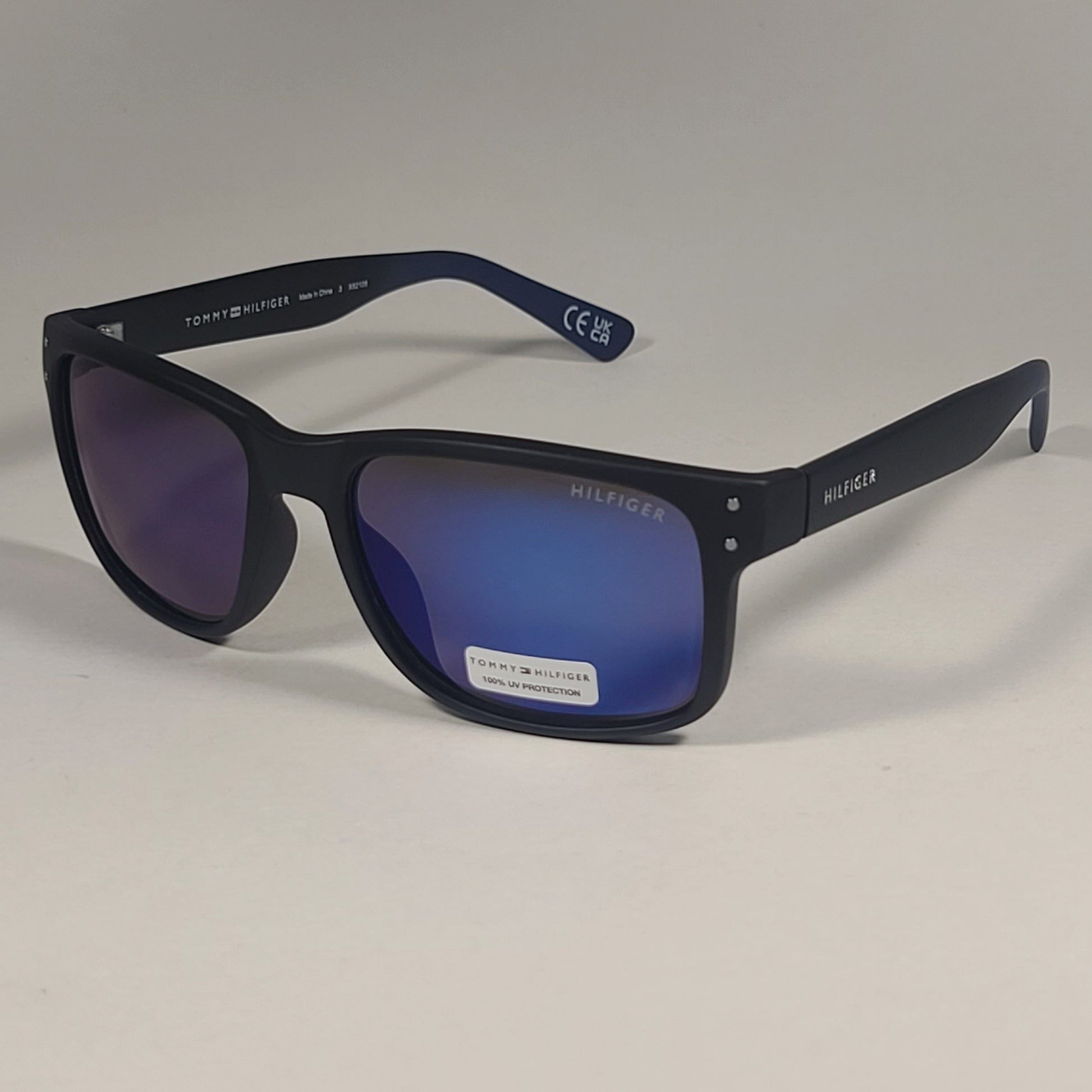 tommy hilfiger goggles price Tommy Hilfiger San Diego MP OM637 Rectangular Sunglasses Matte Black B – TheSunglassFashion