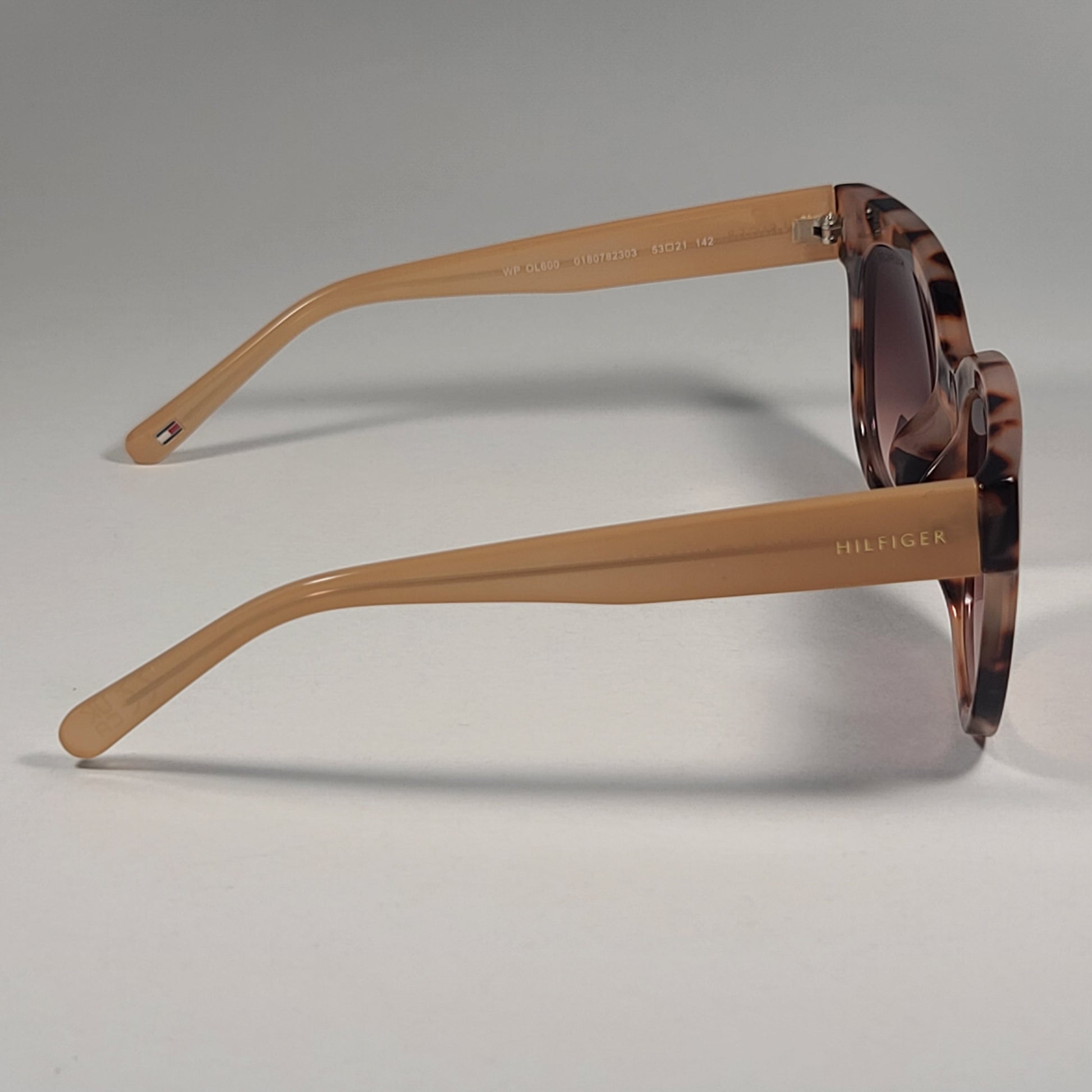 Tommy Hilfiger WP OL600 Oversize Sunglasses Light Tortoise Brown Gradient Lens