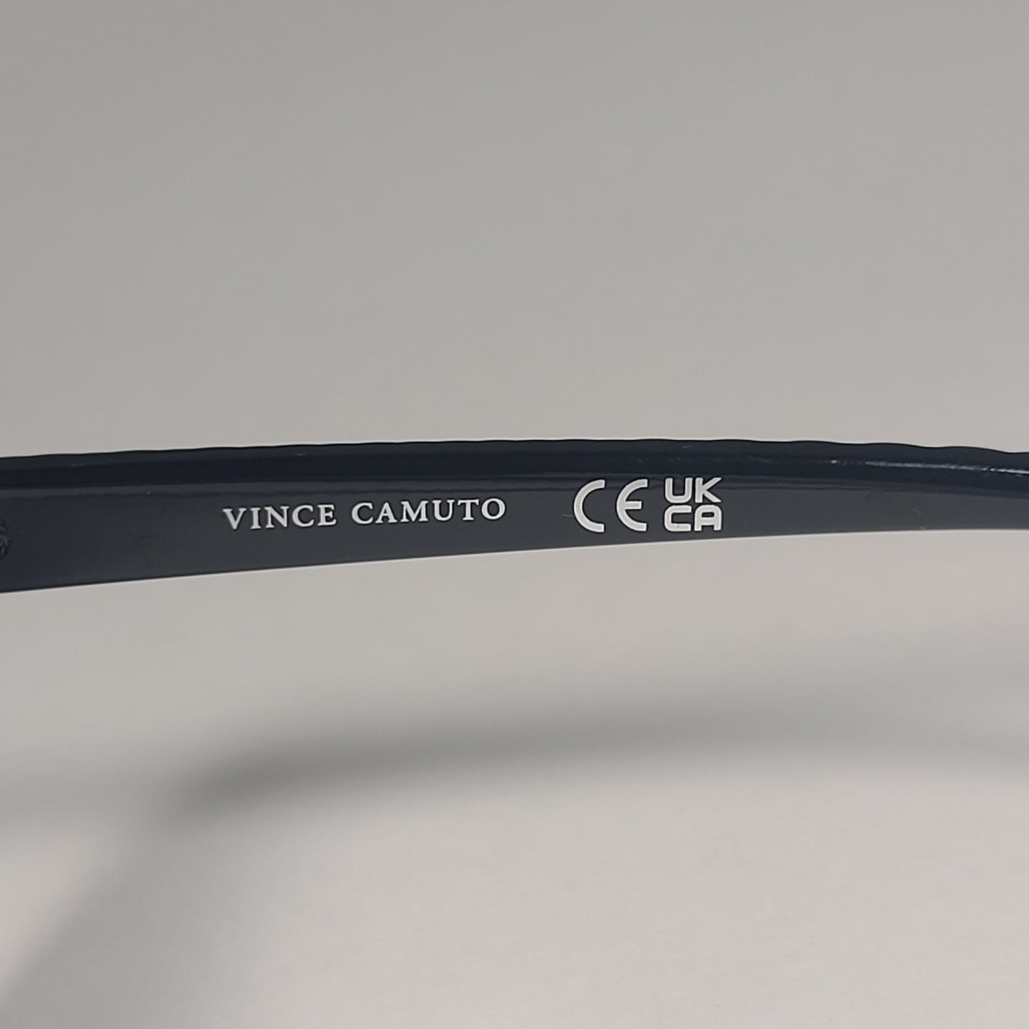 Vince Camuto VC1063 OX Cat Eye Sunglasses Shiny Black Frame Smoke Gradient Lens - Sunglasses