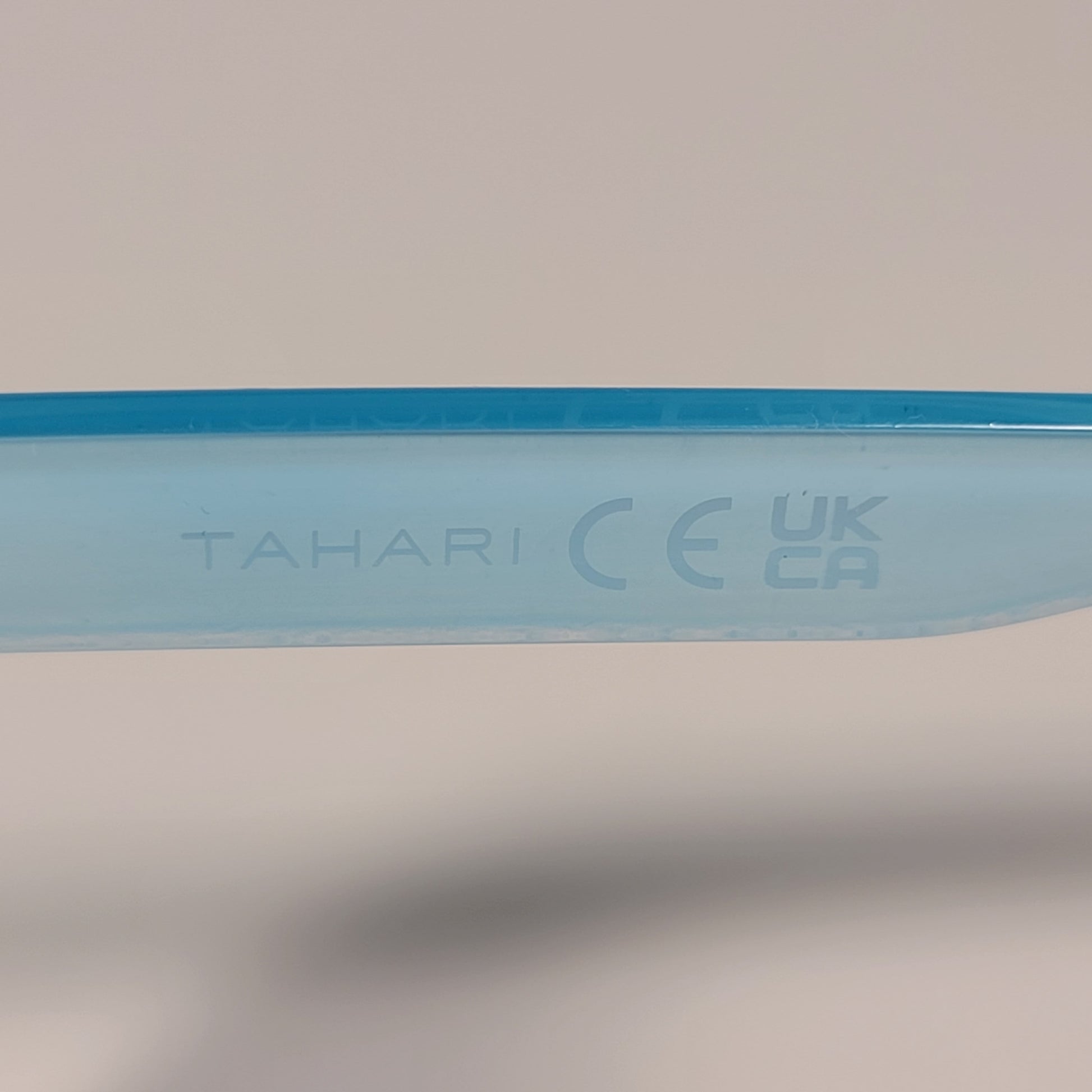 Tahari Cat Eye Shield Sunglasses Blue Crystal Frame Blue Gradient TH816 BLX - Sunglasses