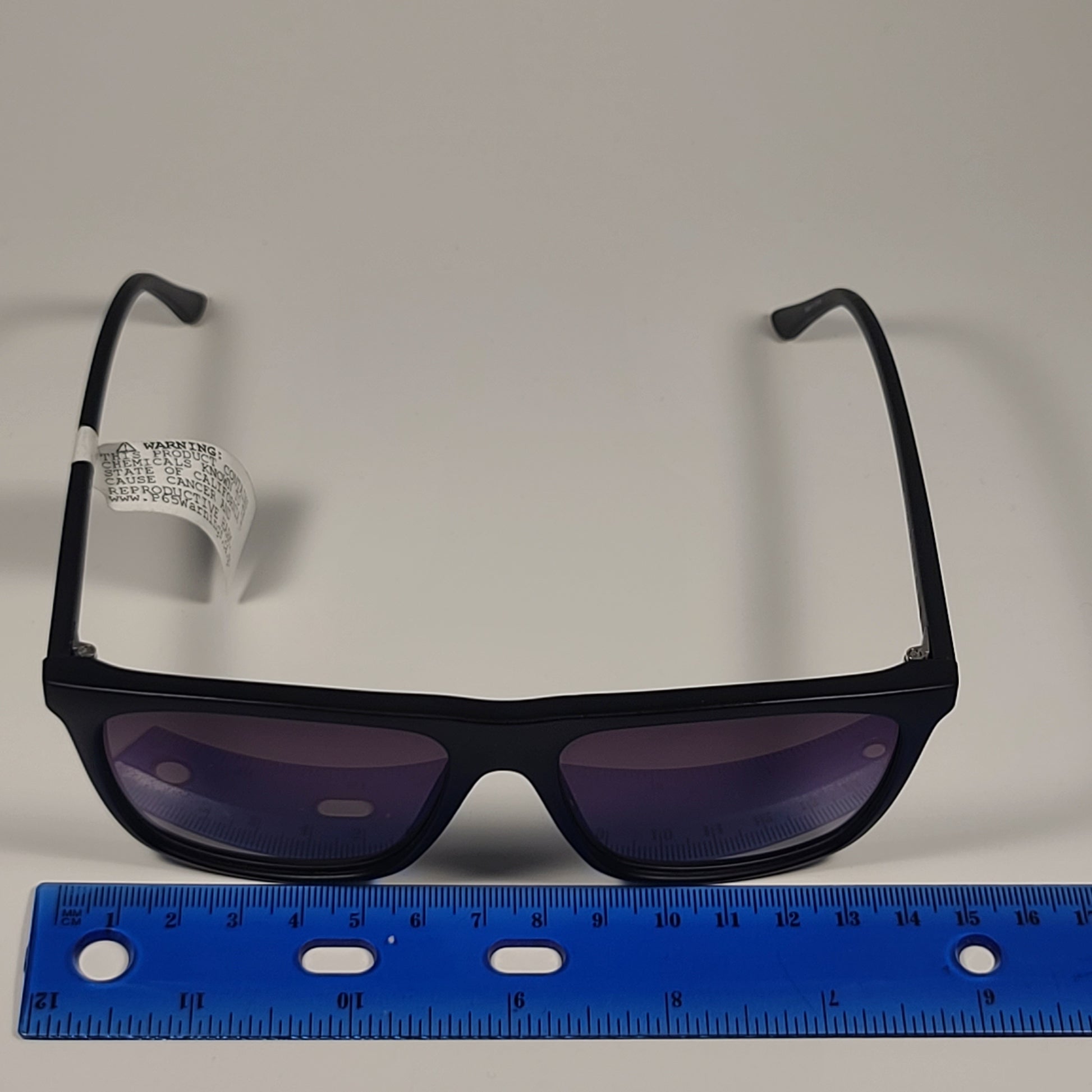 Guess GF0222 02B Rectangular Sunglasses Matte Black Frame Smoke Gradient Lens - Sunglasses