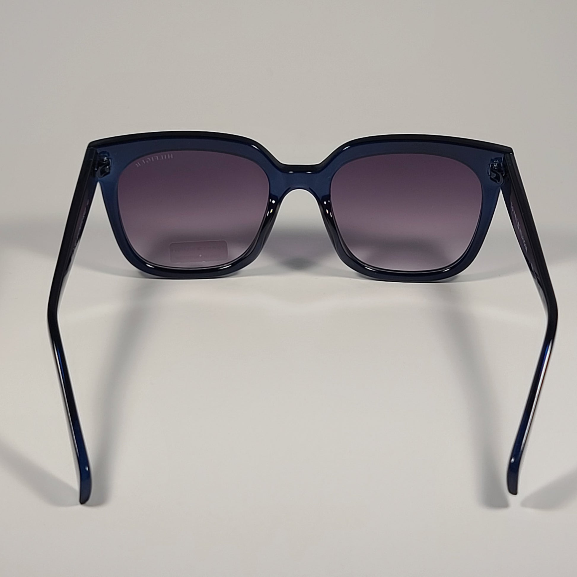 Tommy Hilfiger WP OL593 Cat Eye Sunglasses Blue Frame Smoke Gradient Lens 52mm - Sunglasses