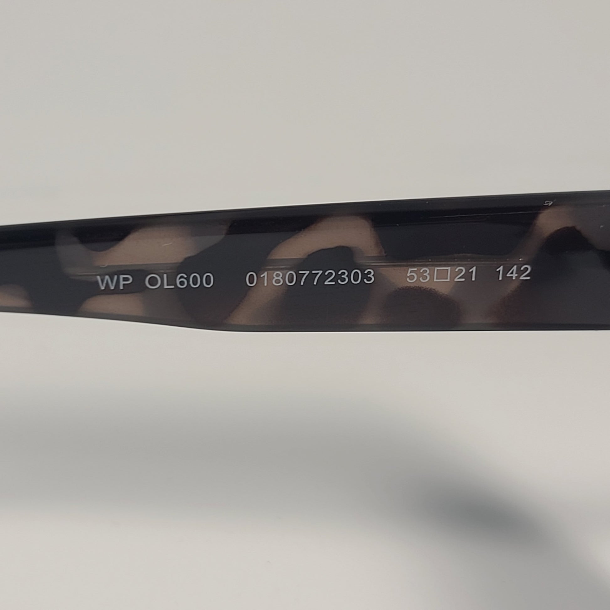 Tommy Hilfiger WP OL600 Oversize Sunglasses Black Tortoise Smoke Gradient Lens 53mm - Sunglasses