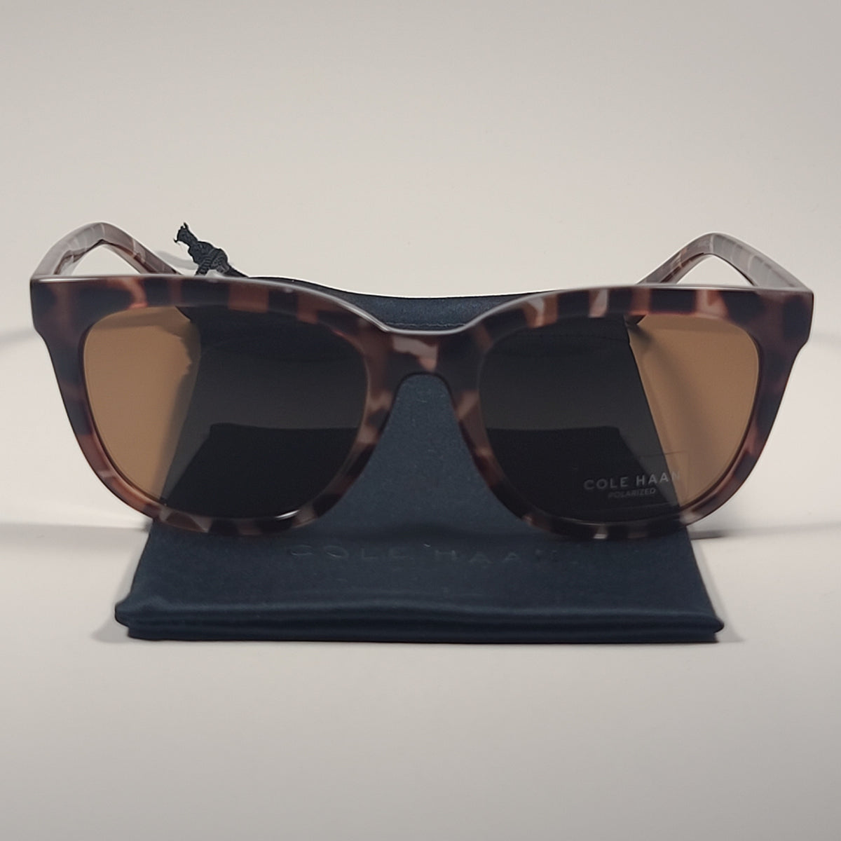 Cole Haan CH9021 215 Polarized Square Sunglasses Brown  display picture 3