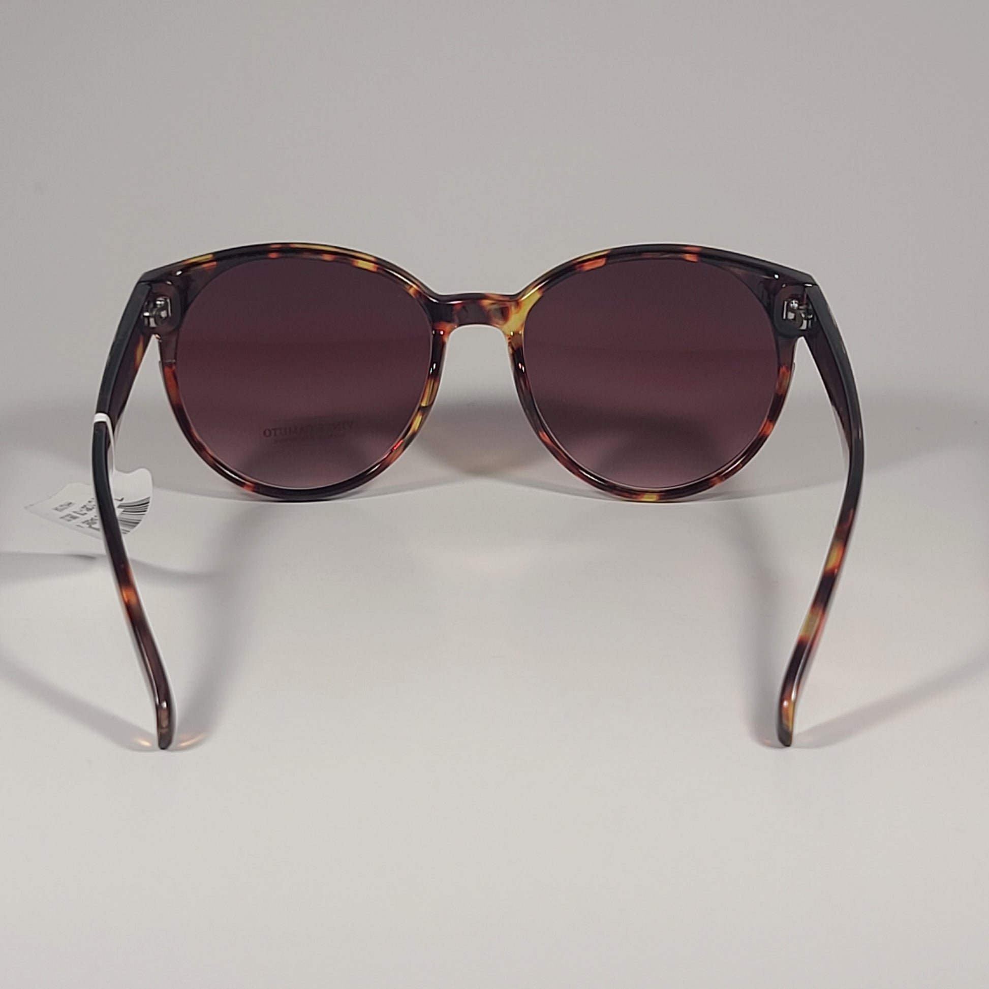 Vince Camuto VC1061 TS Round Sunglasses Brown Tortoise Frame Brown Gradient Lens - Sunglasses