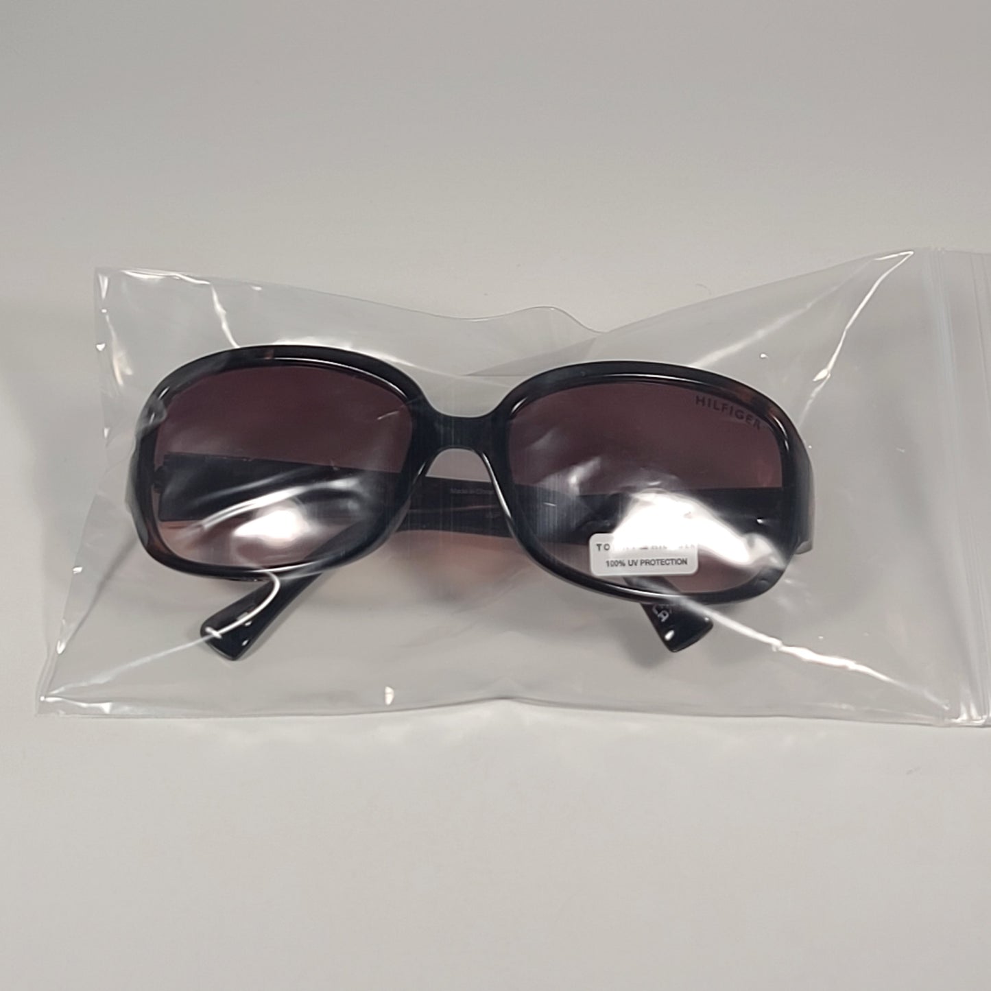 Tommy Hilfiger WP OL621 Oval Sunglasses Brown Tortoise Gold / Brown Gradient - Sunglasses