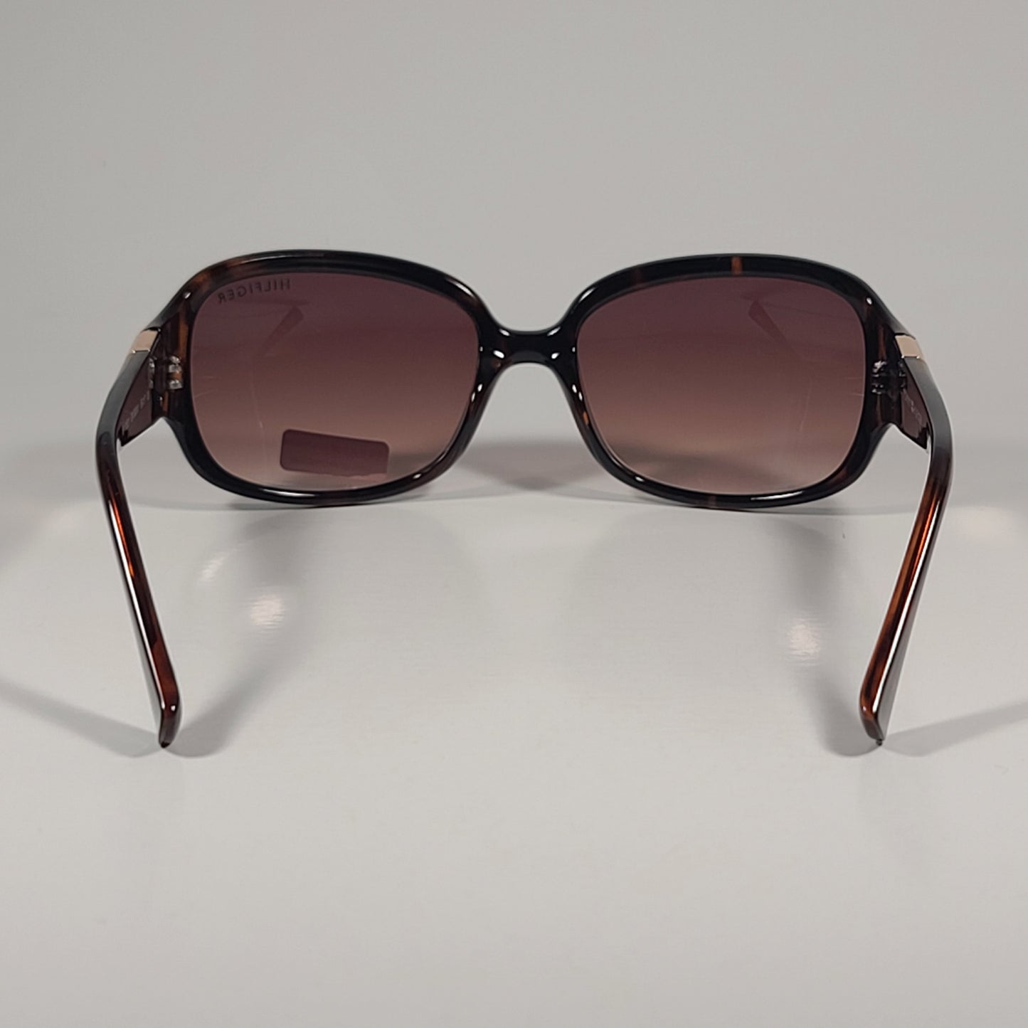 Tommy Hilfiger WP OL621 Oval Sunglasses Brown Tortoise Gold / Brown Gradient - Sunglasses
