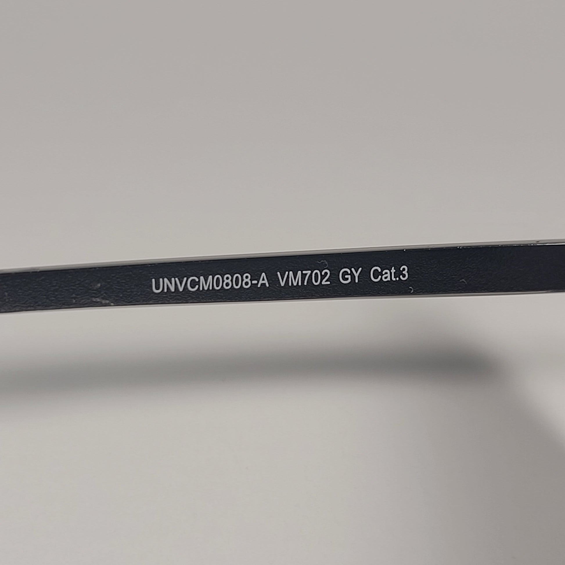 Vince Camuto VM702 GY Shield Navigator Sunglasses Gray Frame Gray Tinted Lens - Sunglasses
