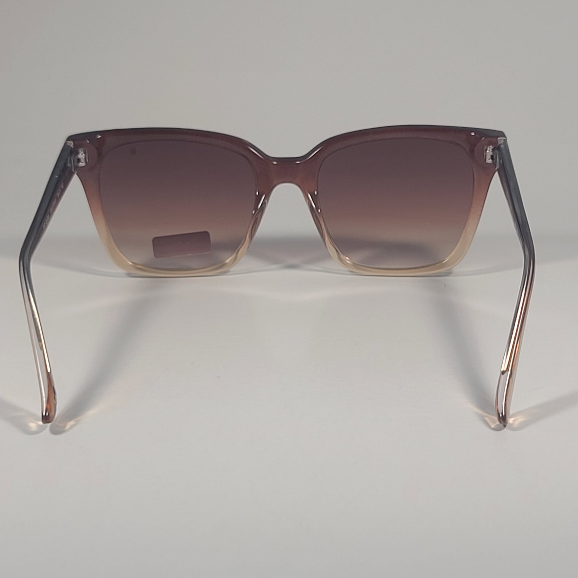 Tommy Hilfiger WP OL658 Cat Eye Sunglasses Brown Crystal Frame Brown Lens 54mm - Sunglasses