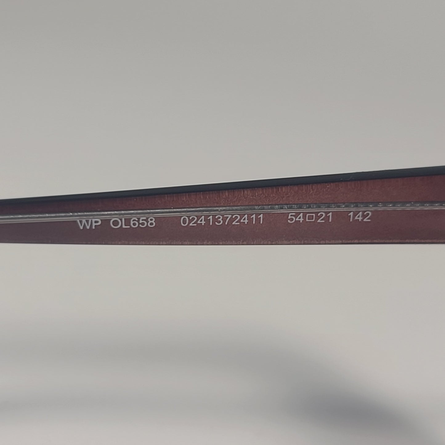 Tommy Hilfiger WP OL658 Cat Eye Sunglasses Brown Crystal Frame Brown Lens 54mm - Sunglasses
