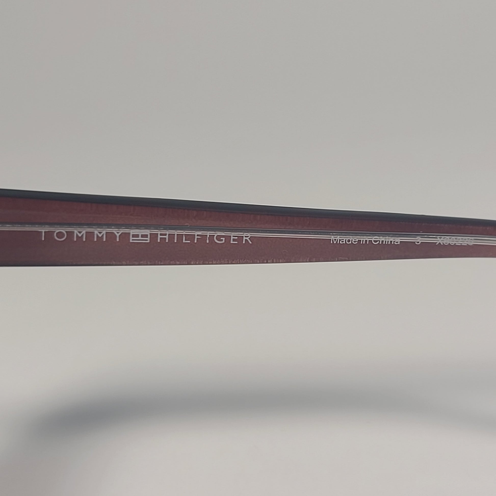 Tommy Hilfiger WP OL658 Cat Eye Sunglasses Brown Crystal Frame Brown Lens 54mm - Sunglasses