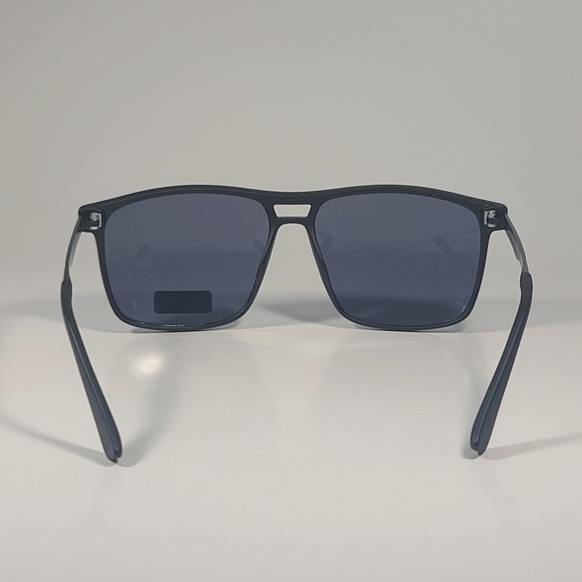 Tommy Hilfiger MP OM658 Rectangular Sunglasses Matte Black Frame & Gray Lens - Sunglasses