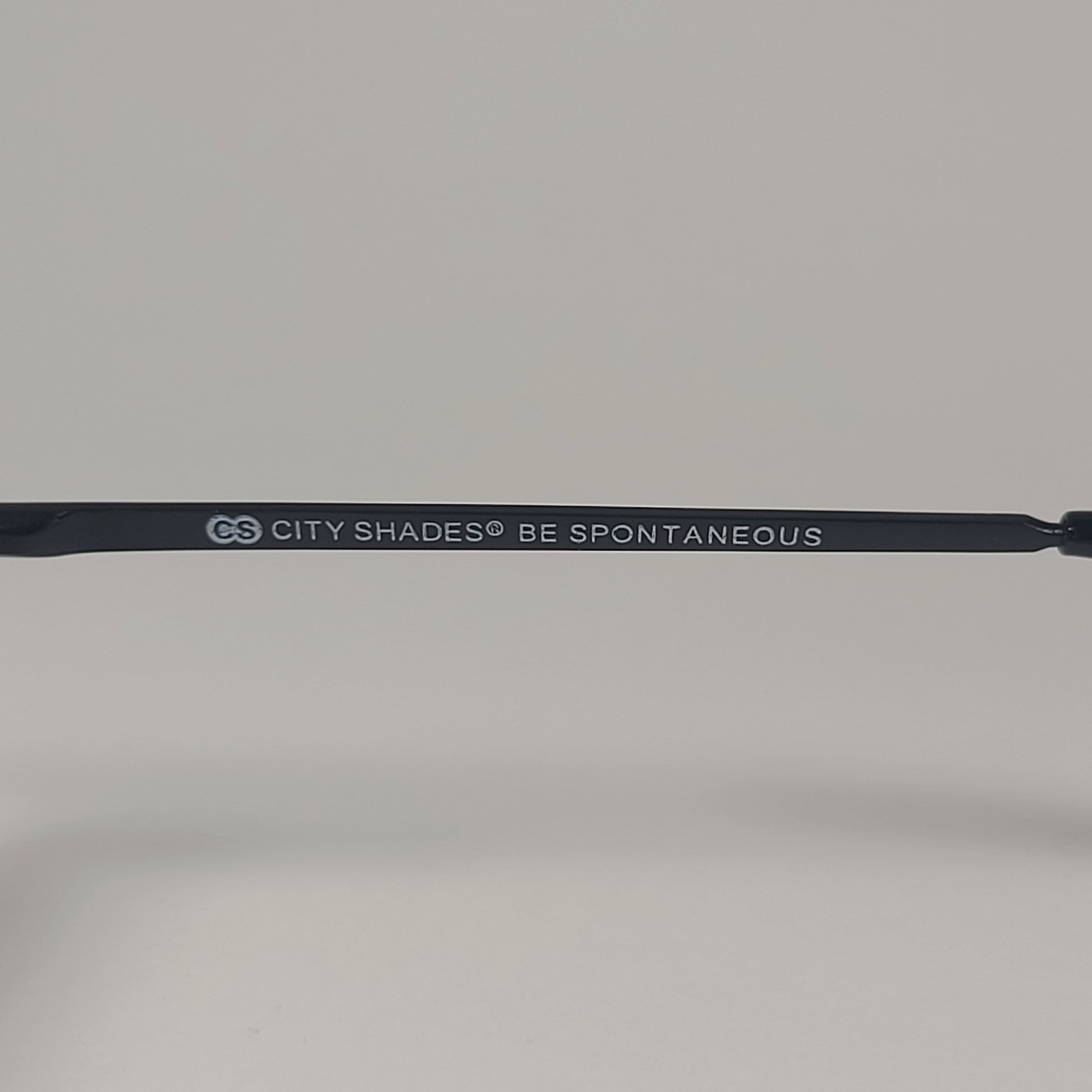 City Shades 6752 Pilot Sunglasses Matte Black Frame Smoke Gray Gradient Lens - Sunglasses