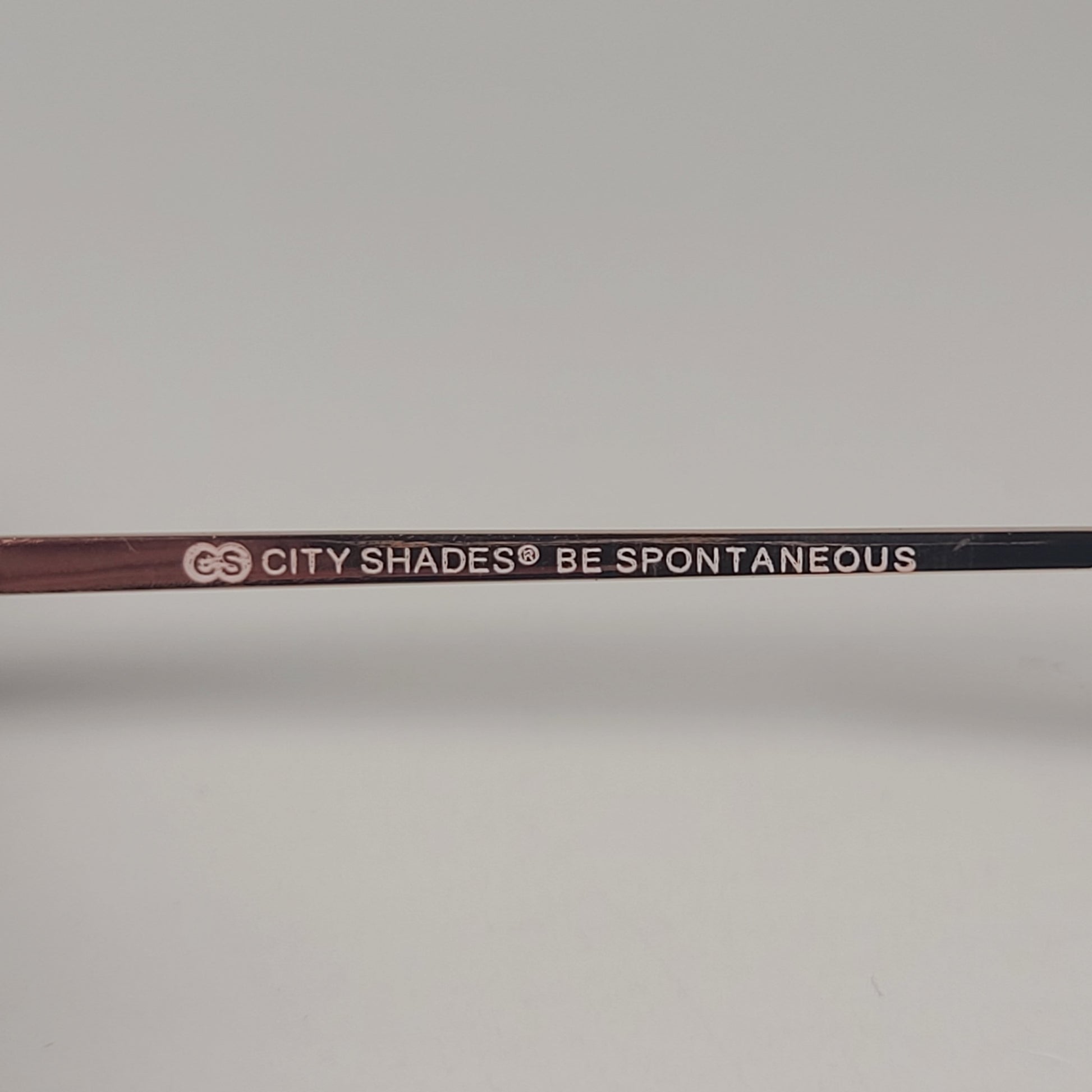 City Shades 6752 Pilot Sunglasses Gold Tone Metal Frame Brown Gradient Lens - Sunglasses