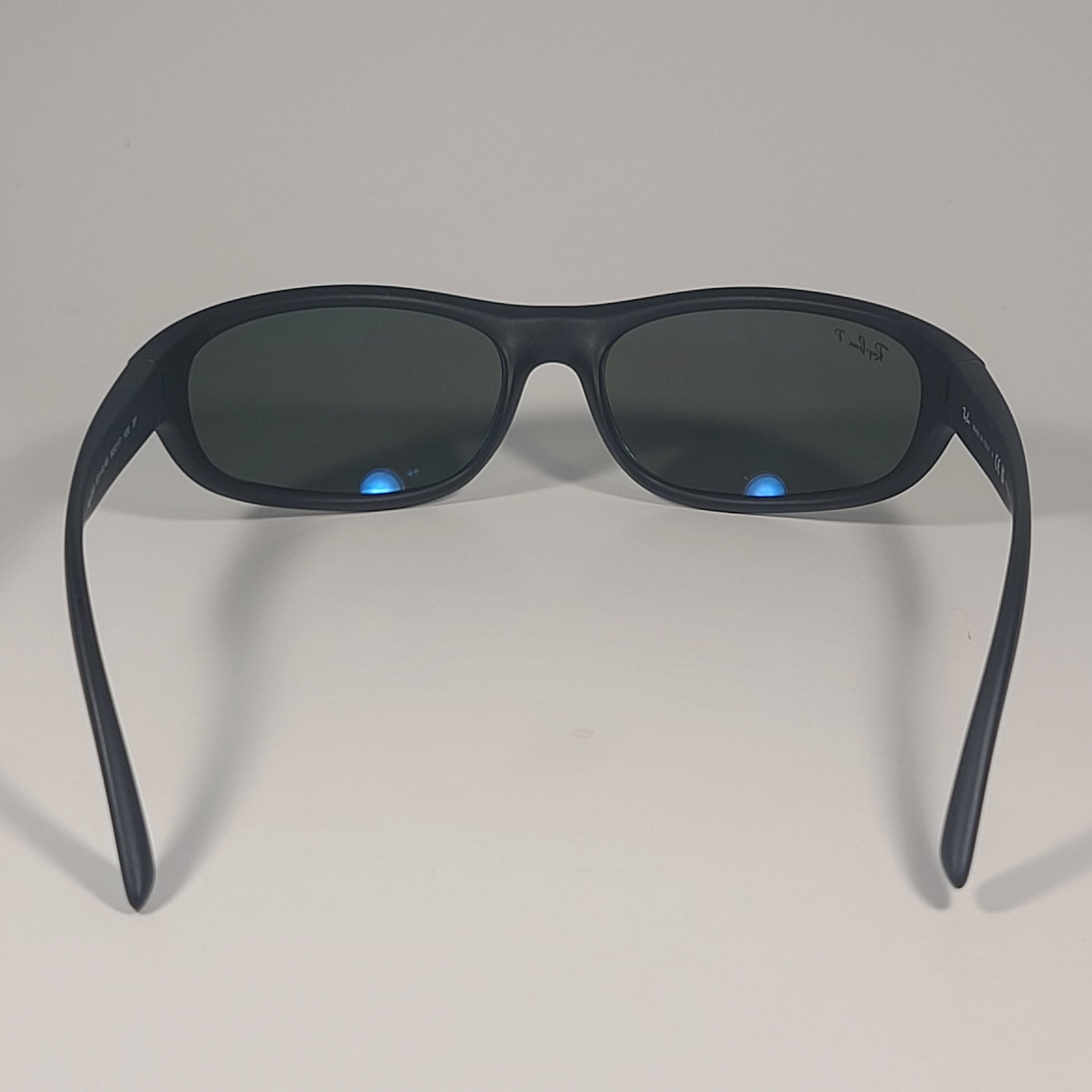 Ray-Ban Predator Polarized Sunglasses Matte Black Green Lens RB4033 601-S/48 - Sunglasses