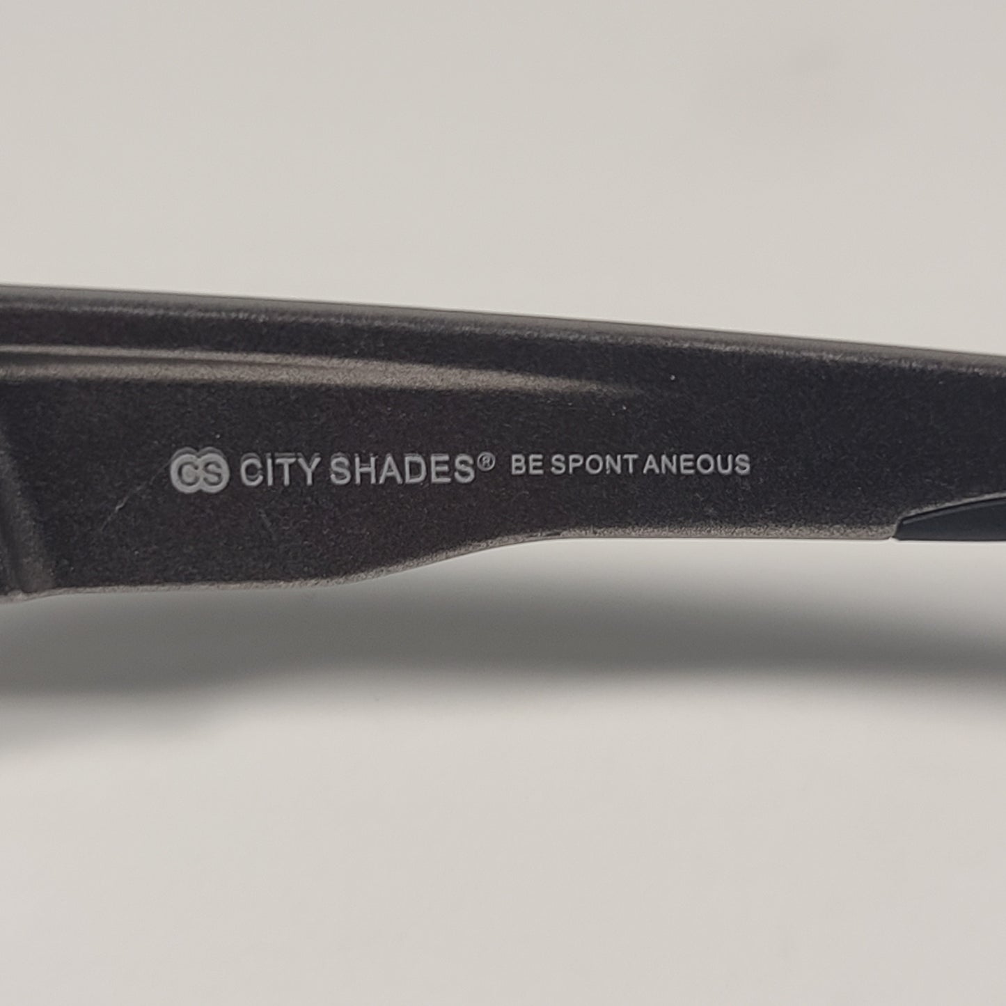 City Shades 6258 Sport Wrap Sunglasses Silver Gray Camo Frame Brown Tinted Lens - Sunglasses