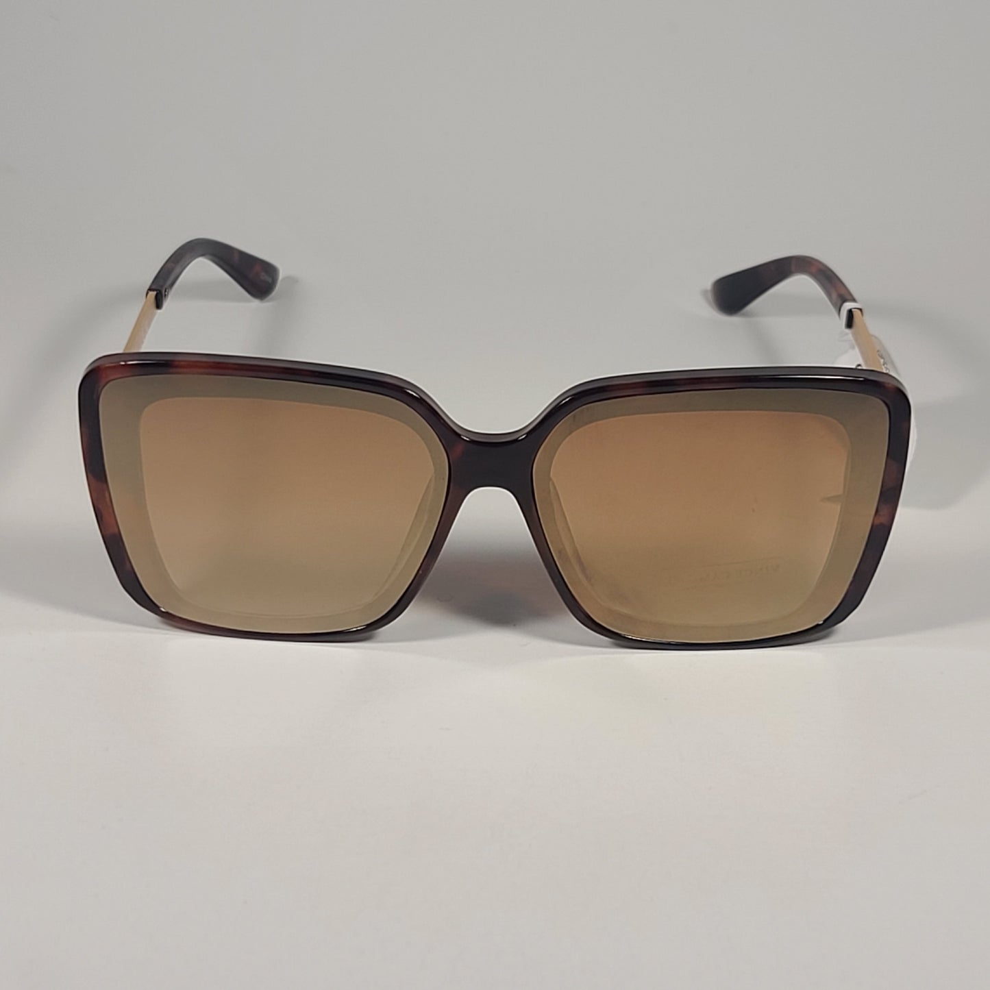 Vince Camuto Butterfly Sunglasses Gold Tortoise Frame Gold Mirror Lens VC1224 TS - Sunglasses