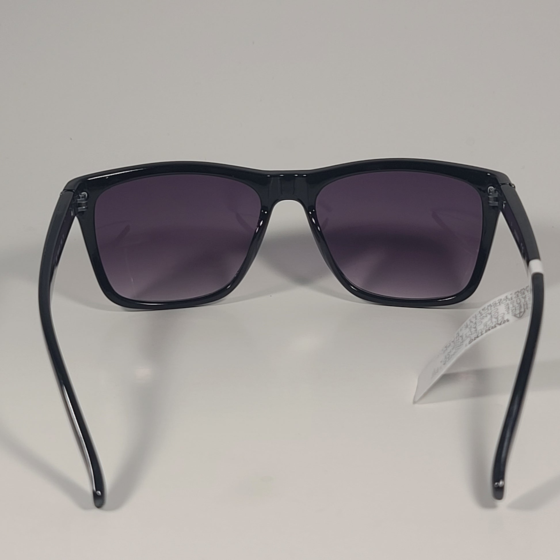 Guess GF0241 01B Square Sunglasses Black Frame Smoke Gradient Lens 57mm - Sunglasses