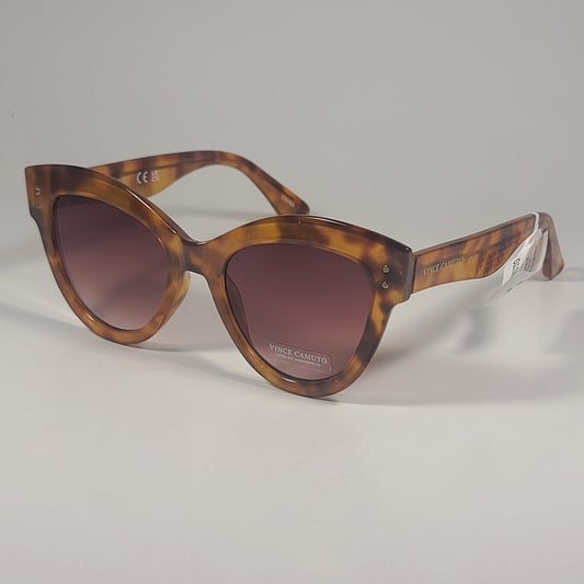 Vince Camuto VC1134 TS Cat Eye Sunglasses Brown Tortoise Brown Gradient Lens Sunglasses