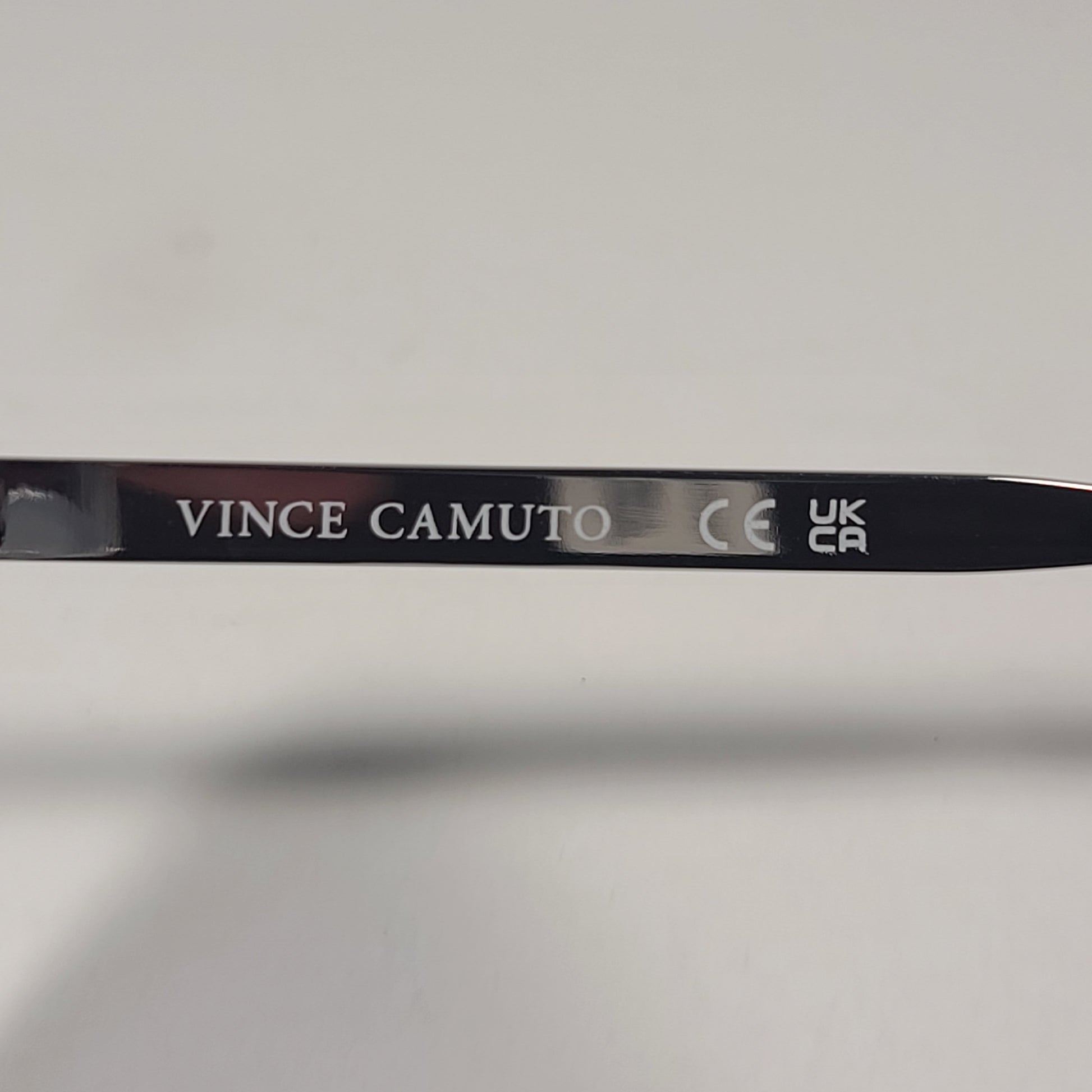 Vince Camuto VC1166 OXGY Oversize Square Sunglasses Black Silver Gray Gradient Sunglasses